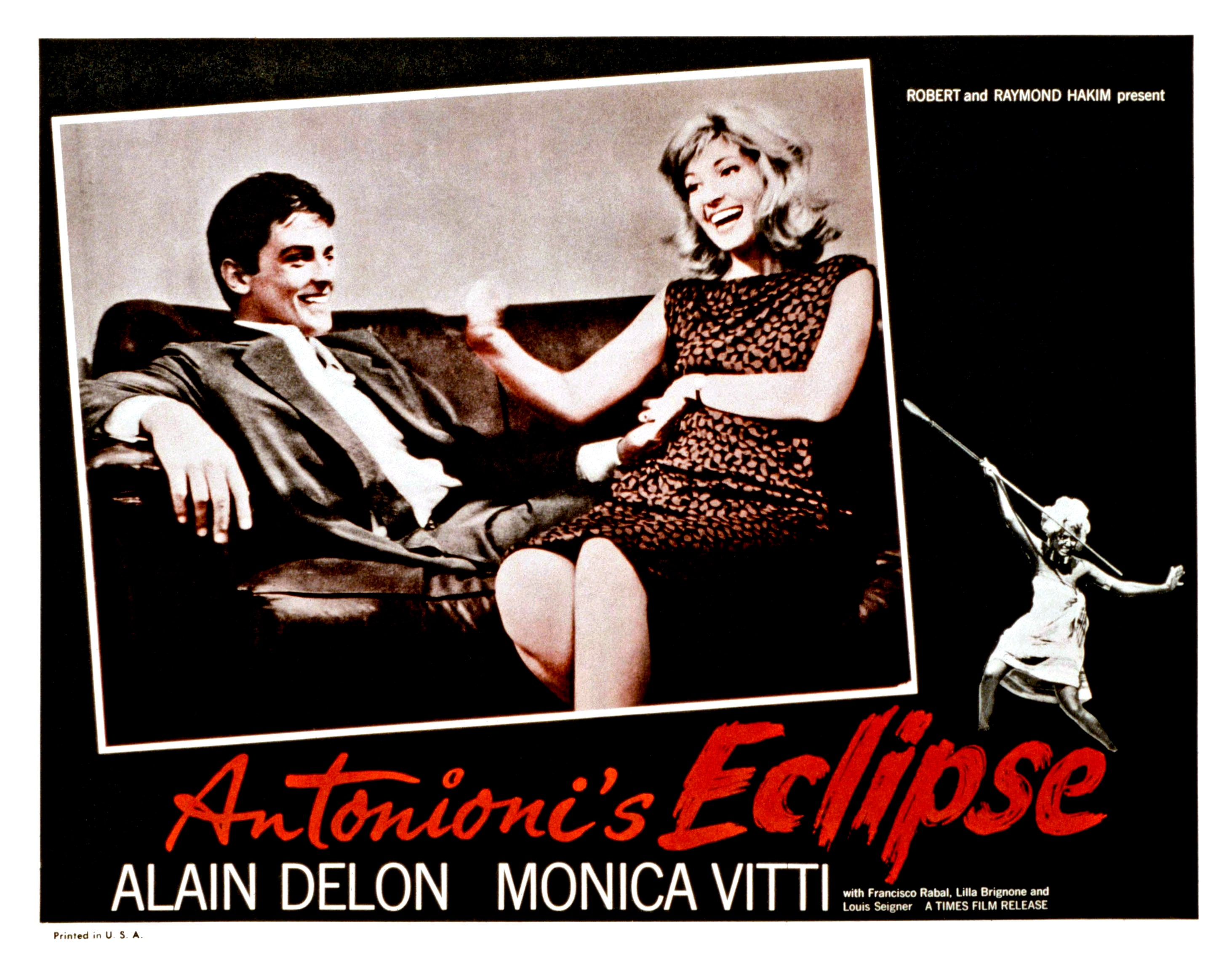 La locandina de L'Eclisse, 1962