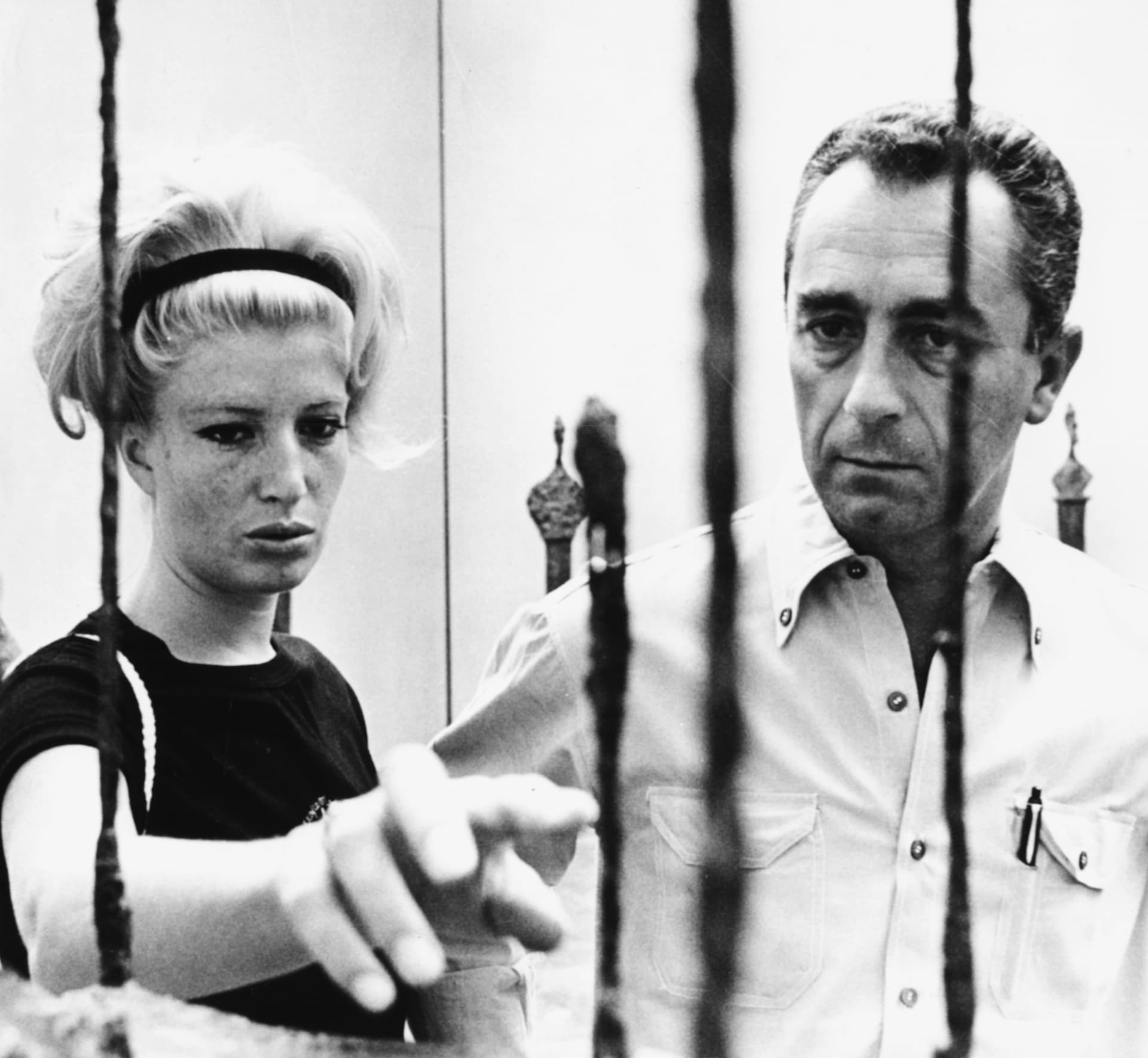 Con Michelangelo Antonioni