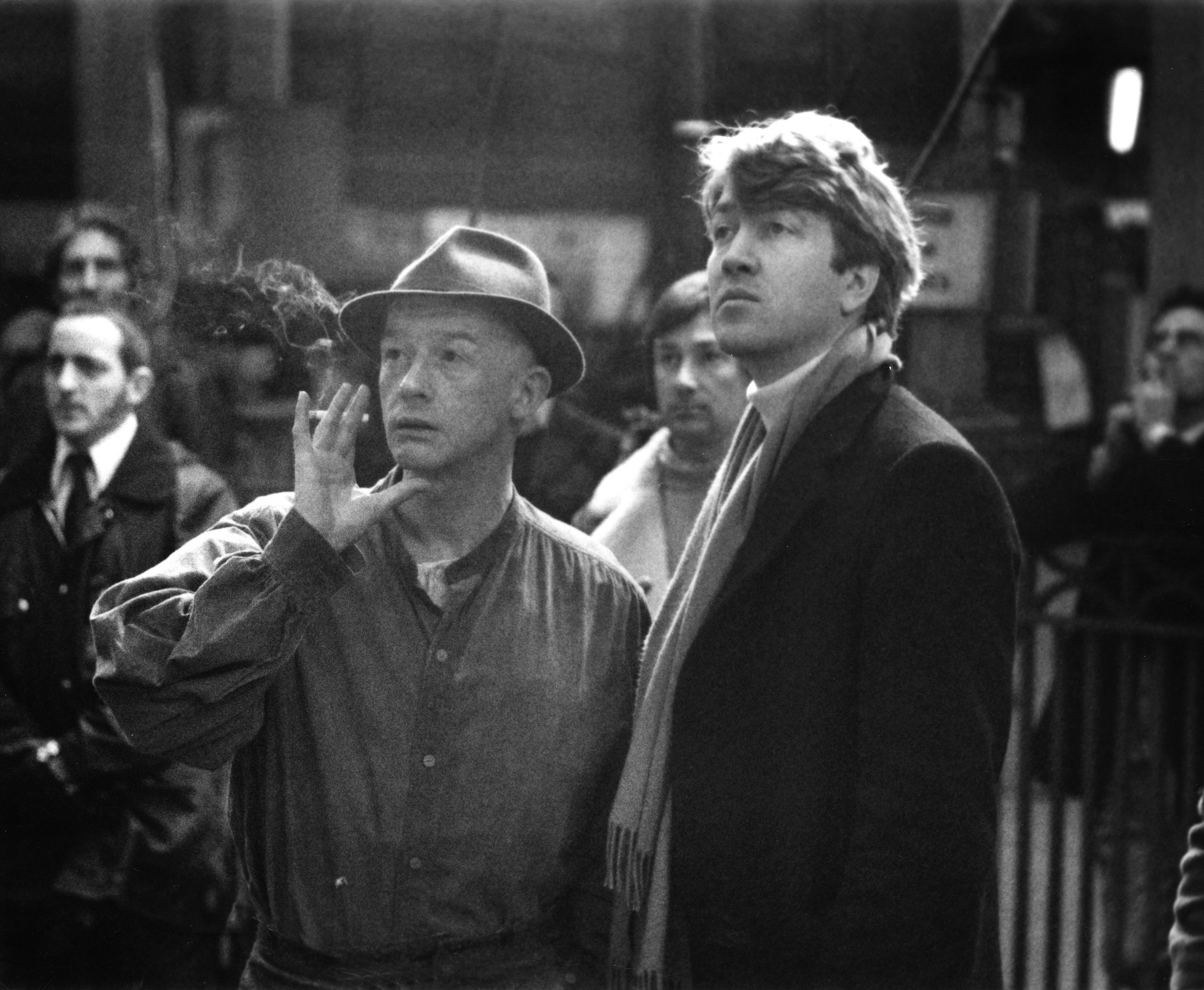 Sul set di Elephant Man, 1980