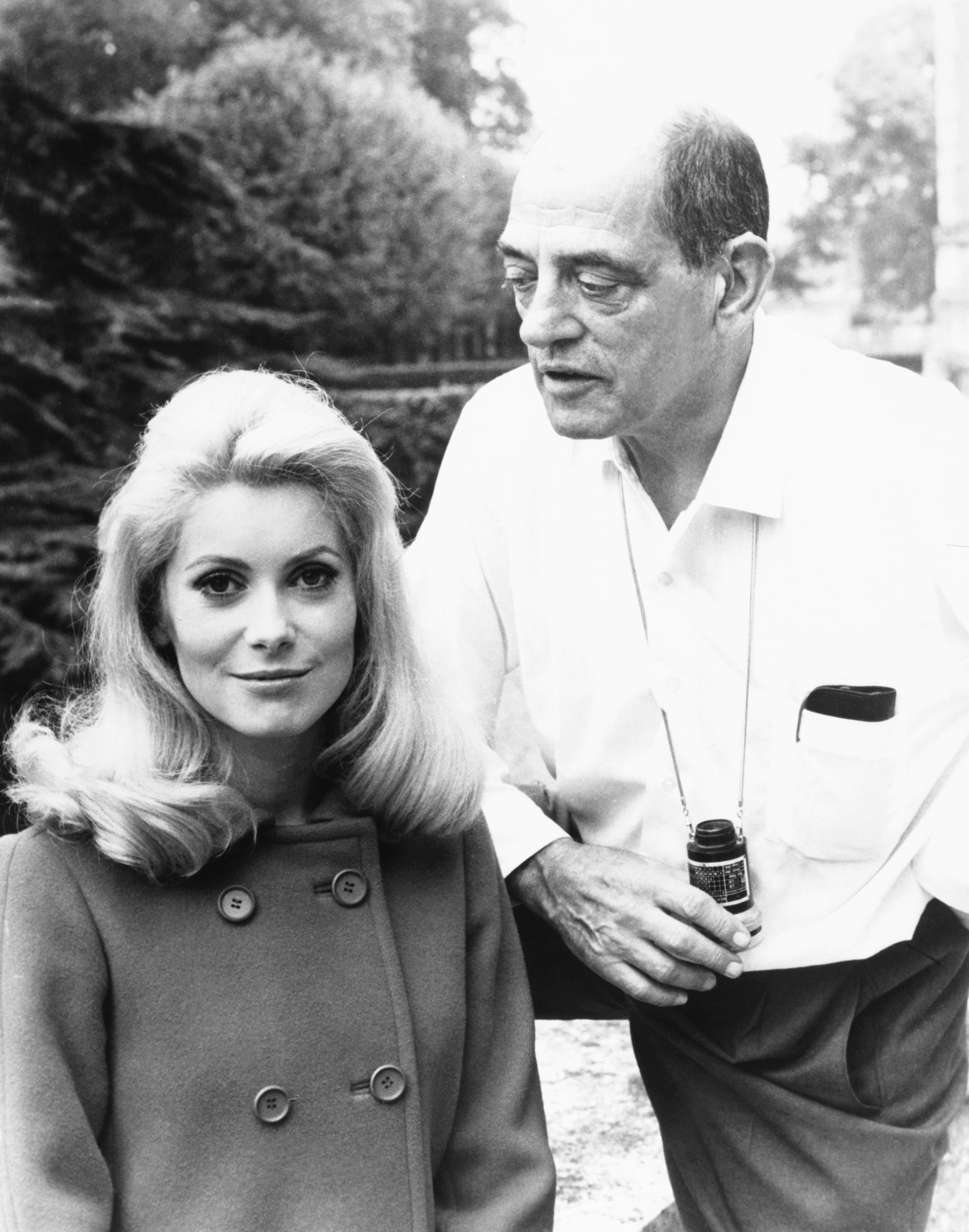 Sul set di Bella di Giorno, Catherine Deneuve e Luis Bunuel