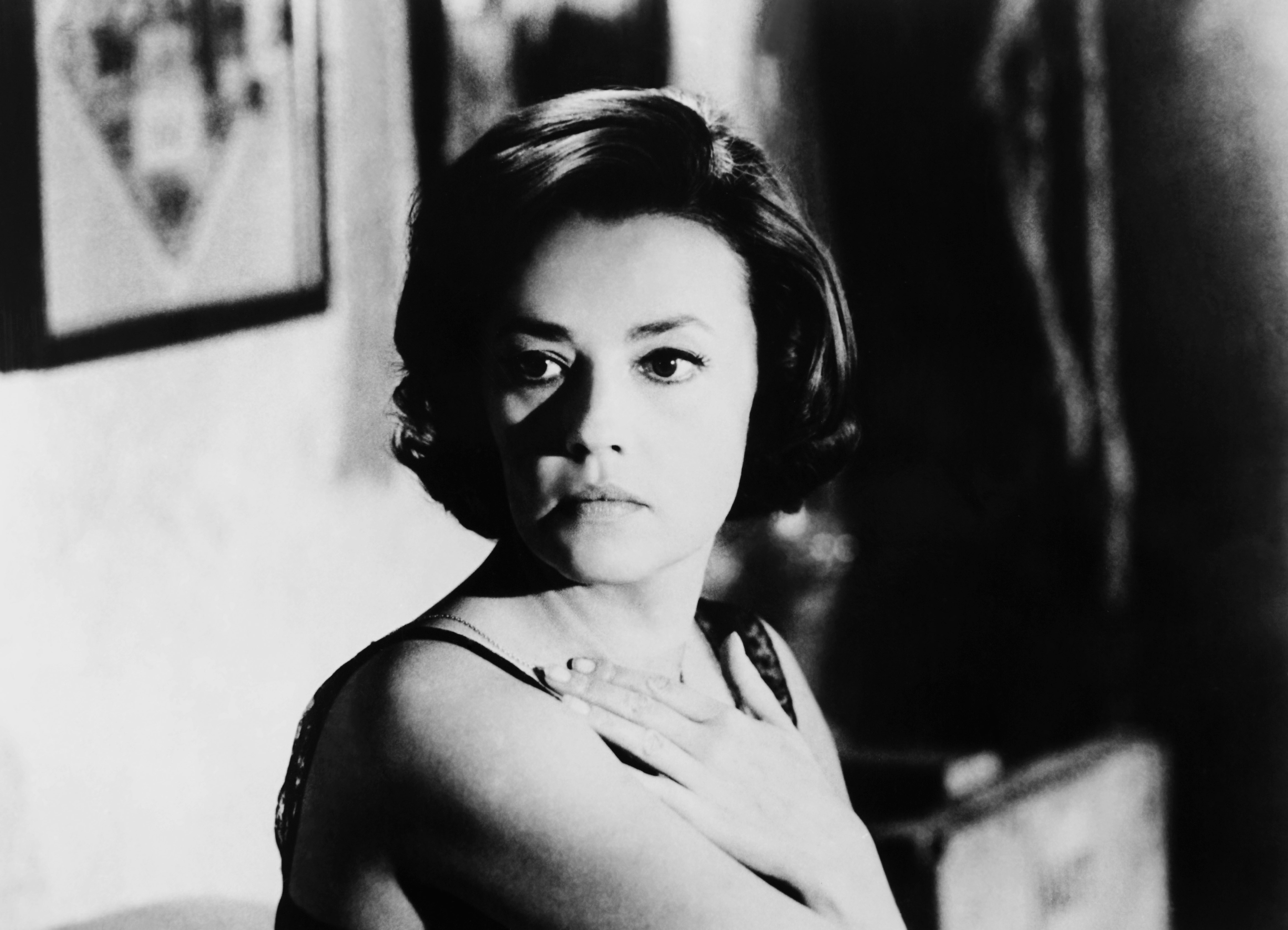Jeanne Moreau in una scena di Diario di una cameriera, 1964