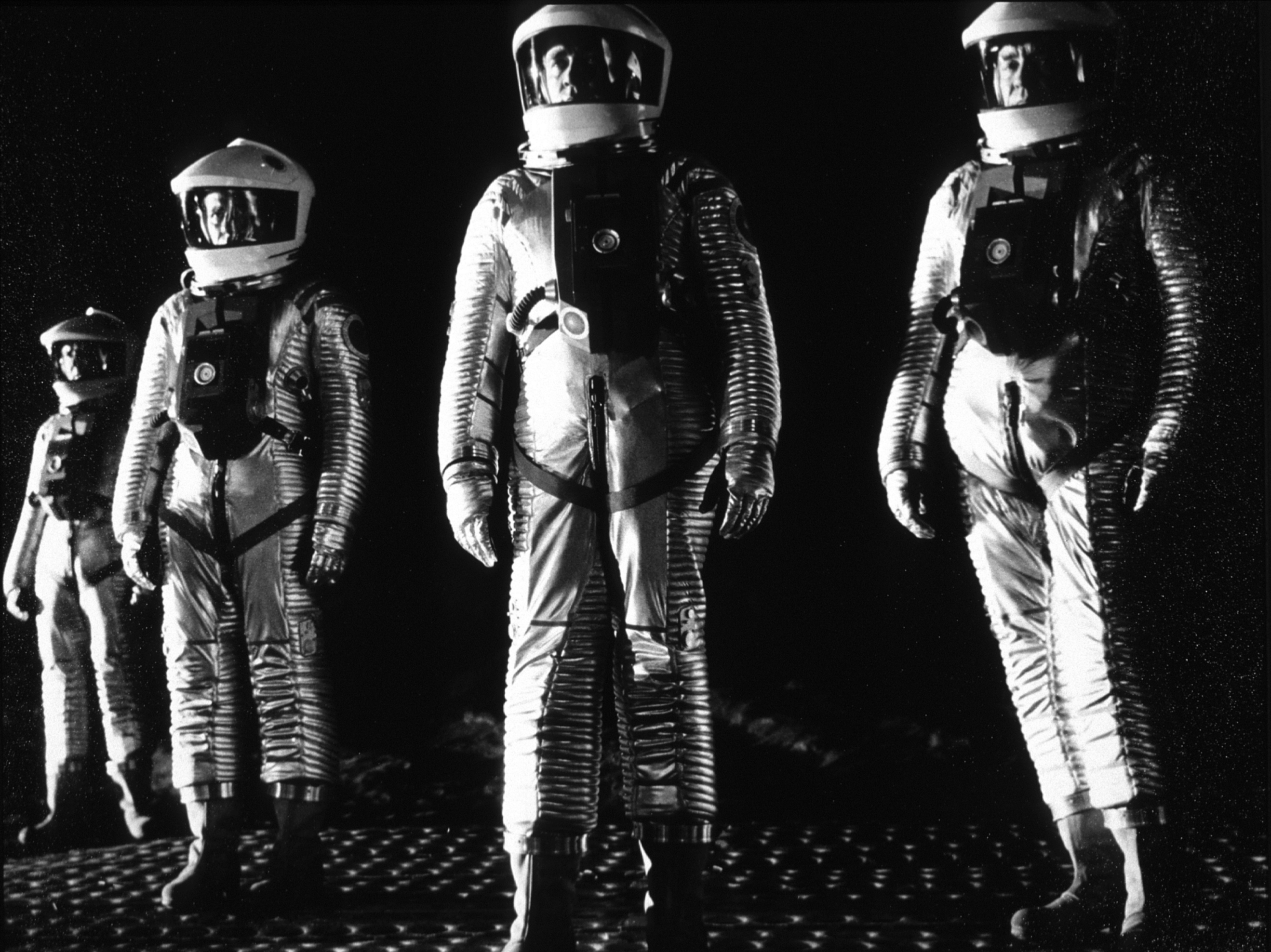 Una scena di 2001 Odissea nello spazio, 1968. Regia di Stanley Kubrick