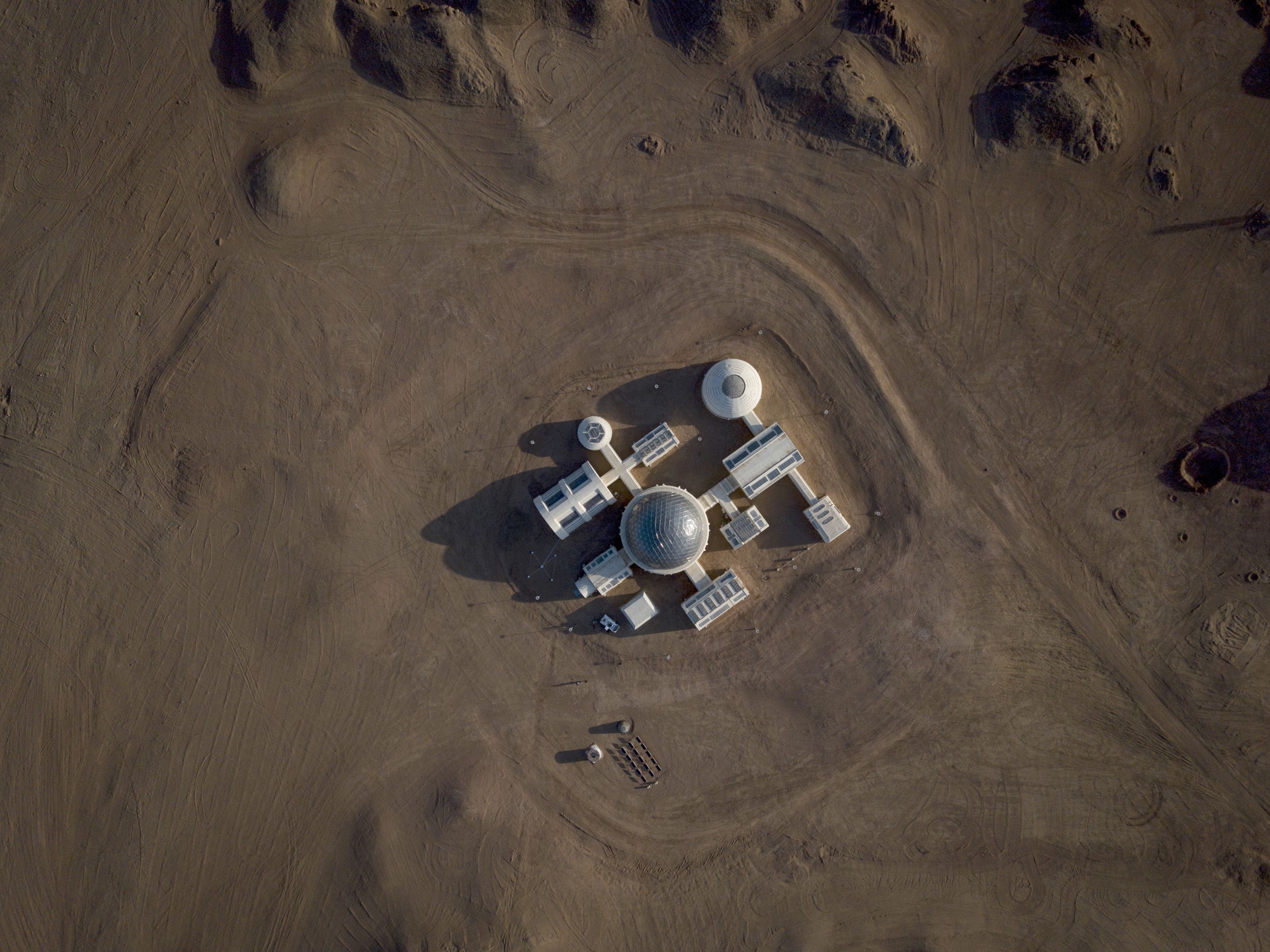 Nel mezzo del Gobi cinese si trova un simulatore di base su Marte.