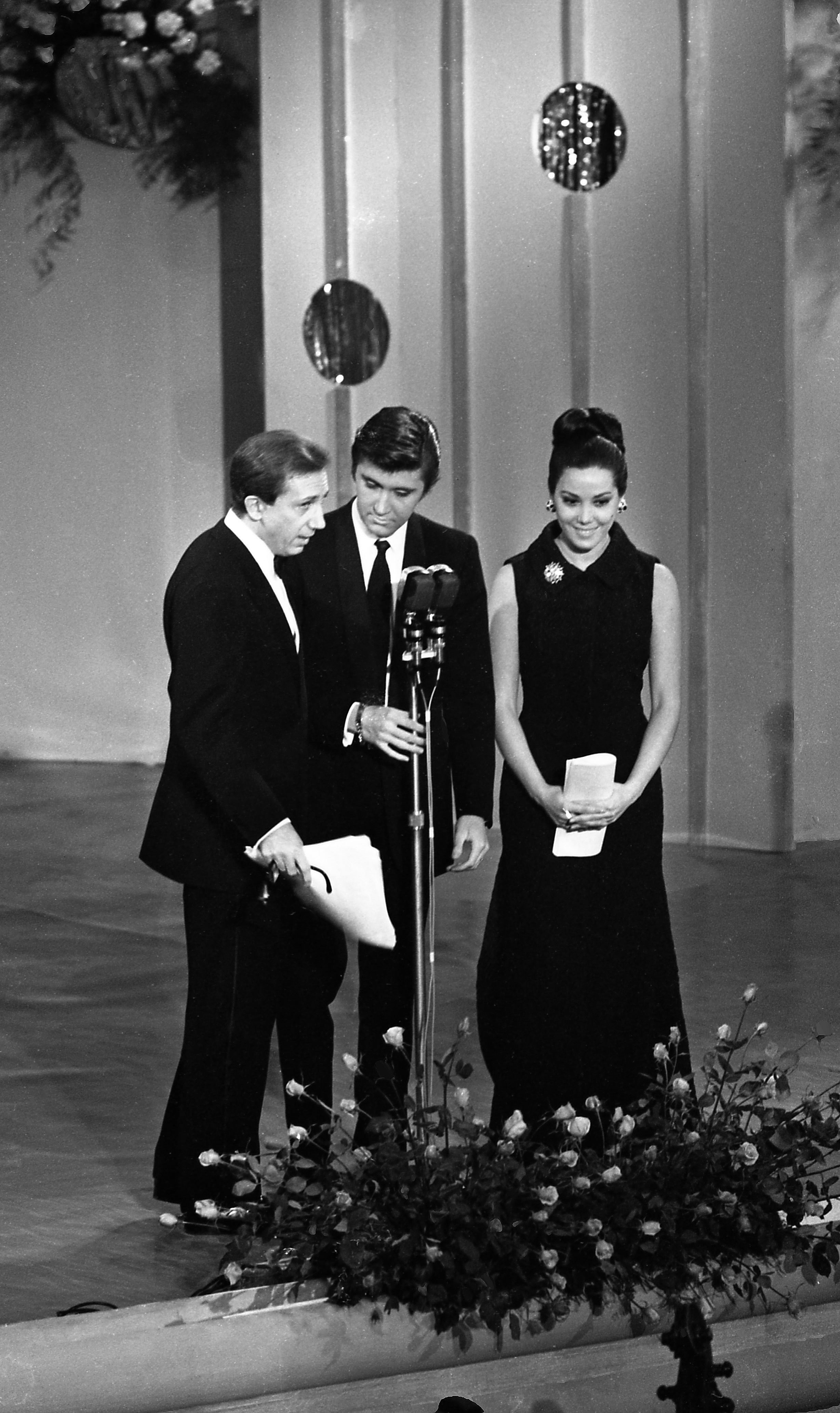 Al Festival di Sanremo del 1965, con Bobby Solo e Maria Grazia Spina