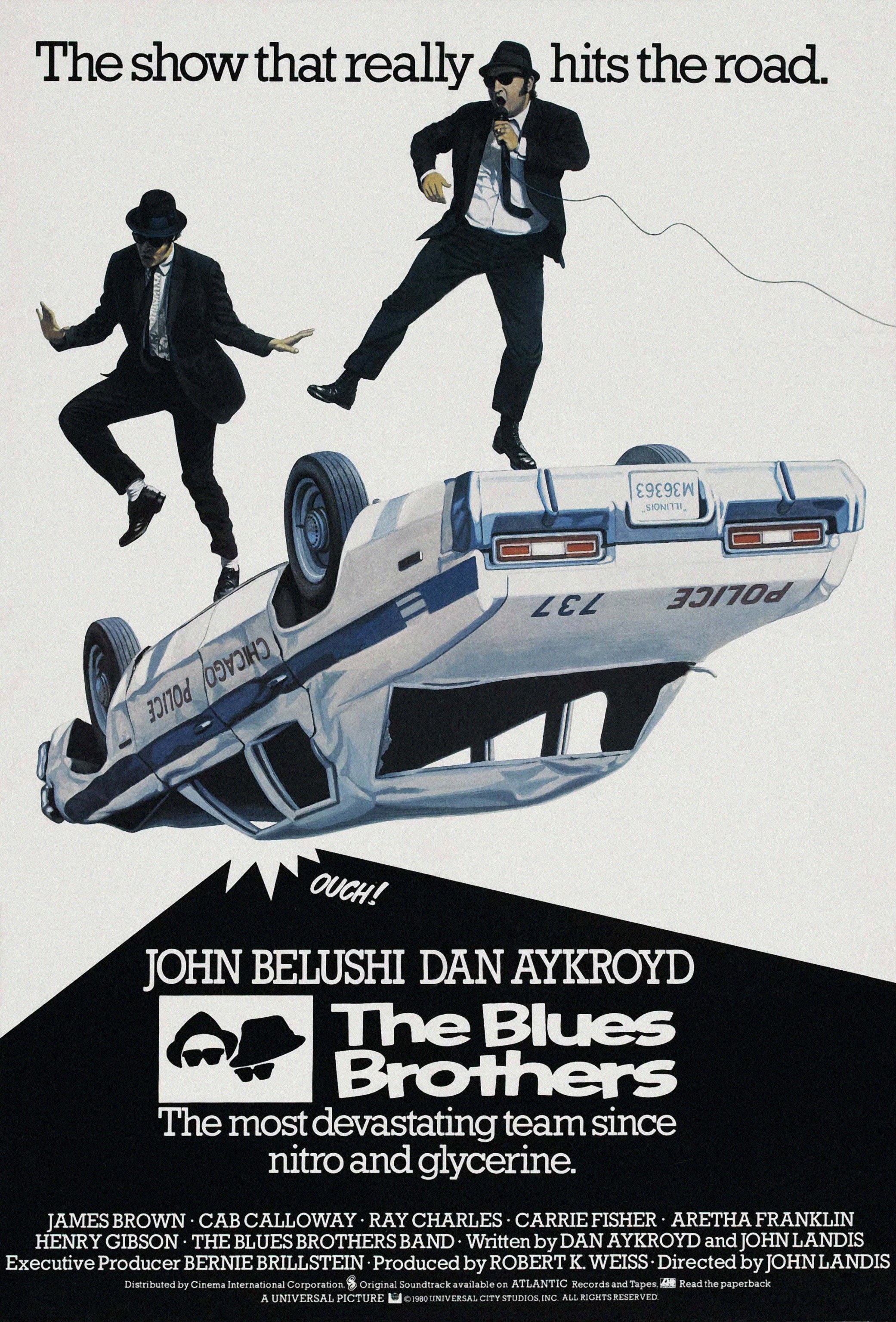 La locandina originale del film I Blues Brothers