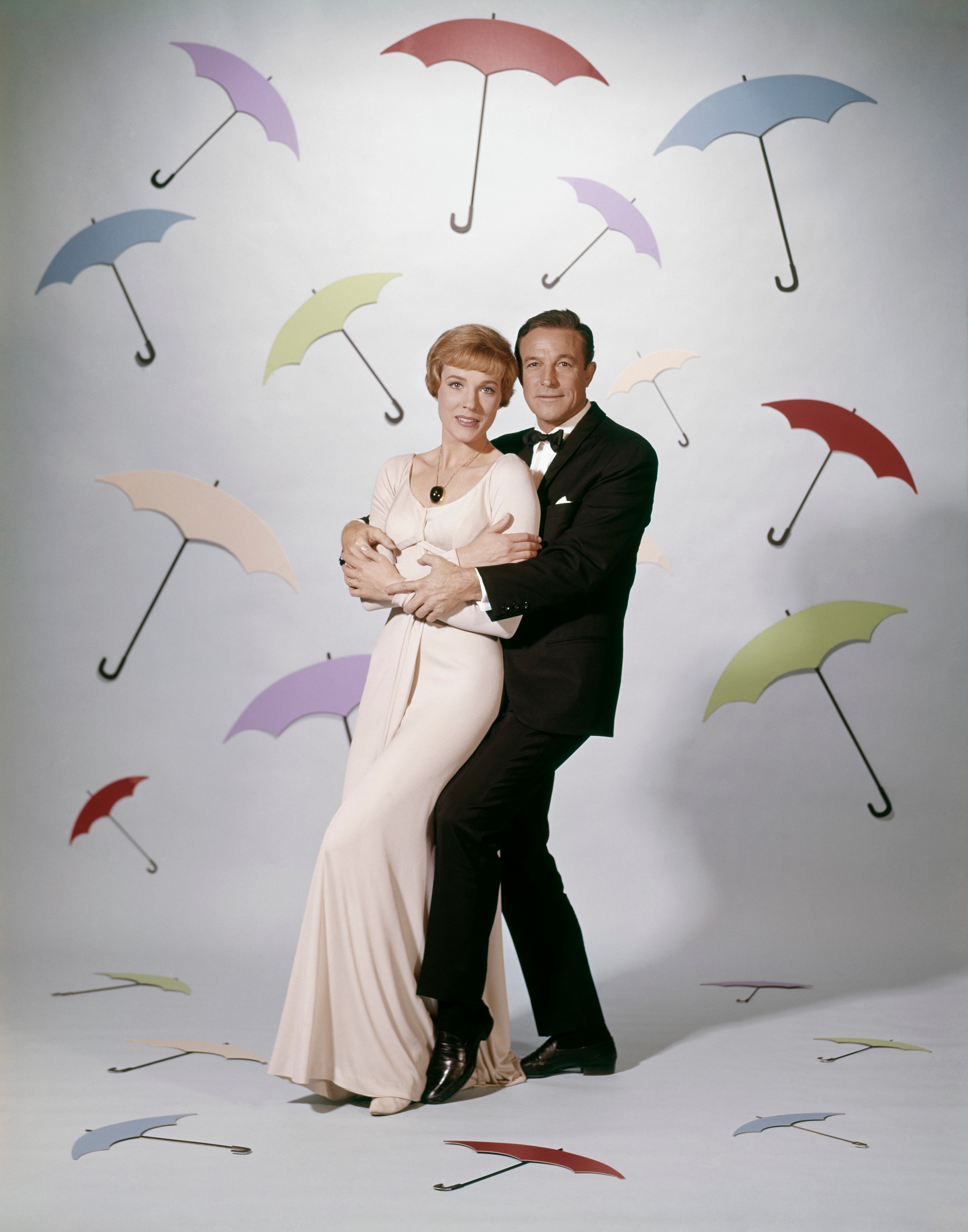 Con l'attore e ballerino Gene Kelly in The Julie Andrews Show, 1965