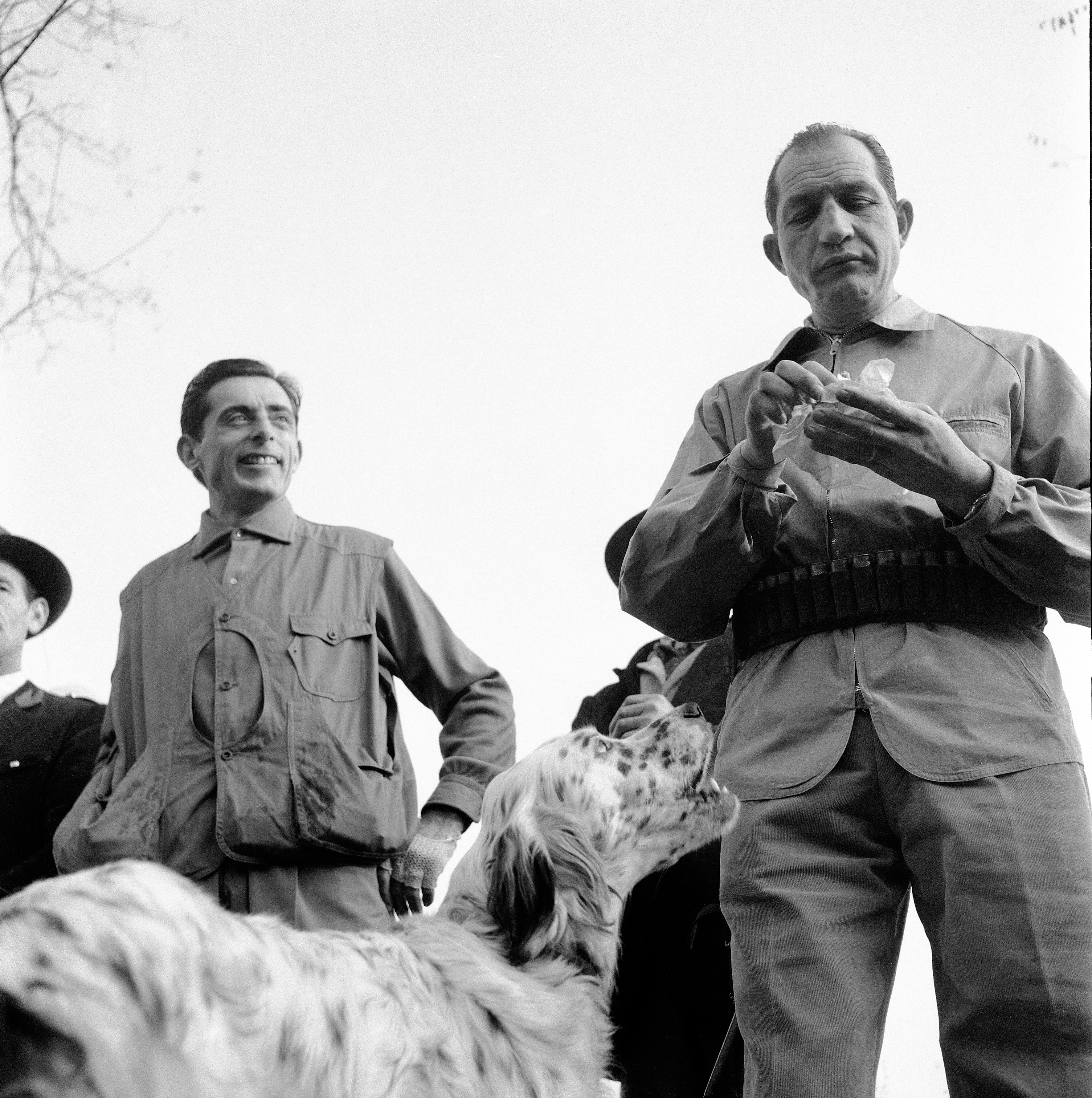 Fausto Coppi e Gino Bartali nel 1957, prima compagni poi avversari e protagonisti di grandi battaglie sportive