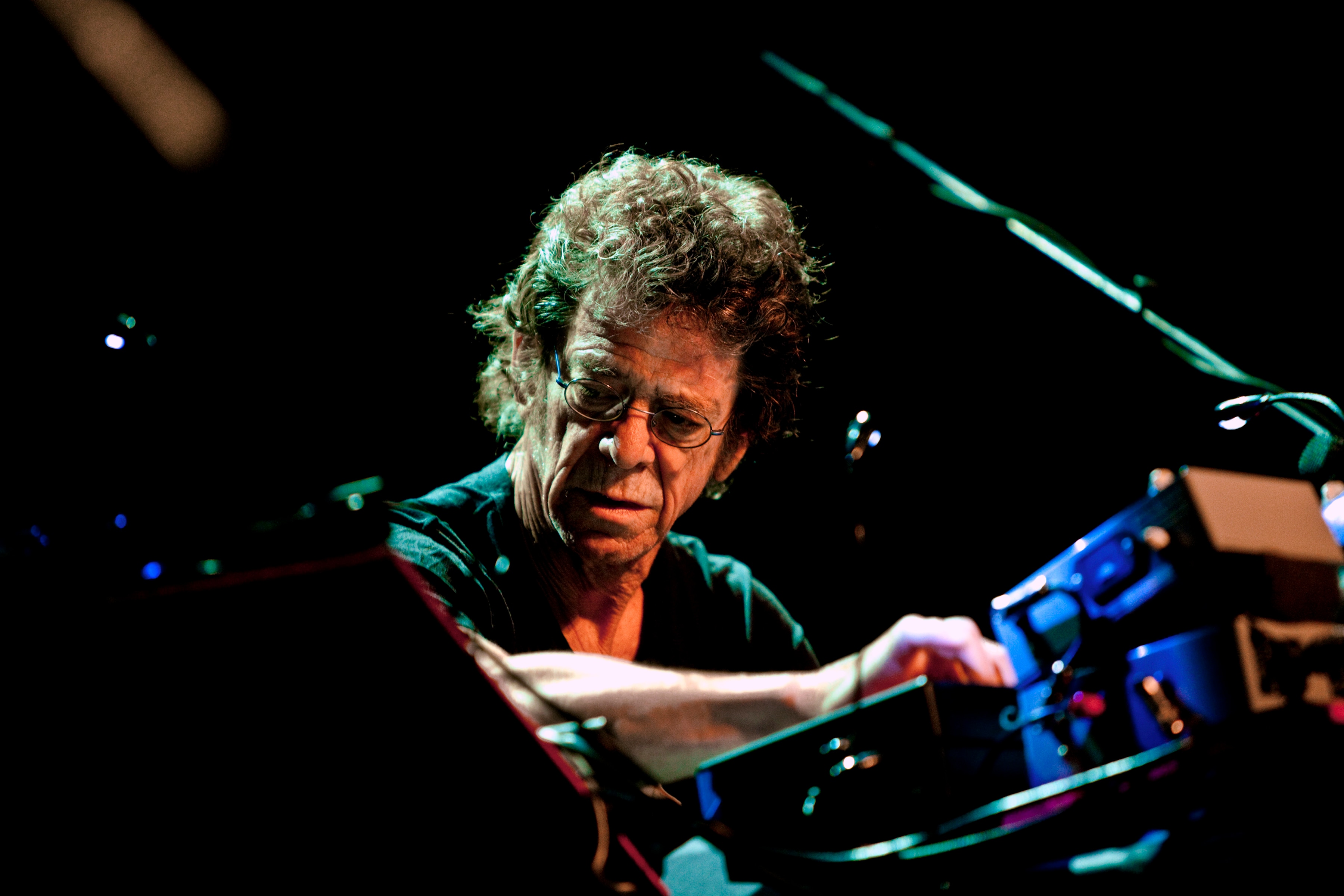 Lou Reed al Gramercy Theatre di New York nell'aprile del 2009