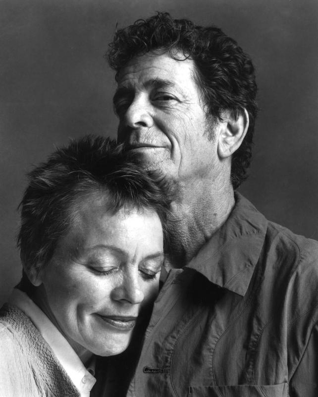 Luglio 2002. Lou Reed e la moglie Laurie Anderson al Lingotto di Torino fotografati da Guido Harari