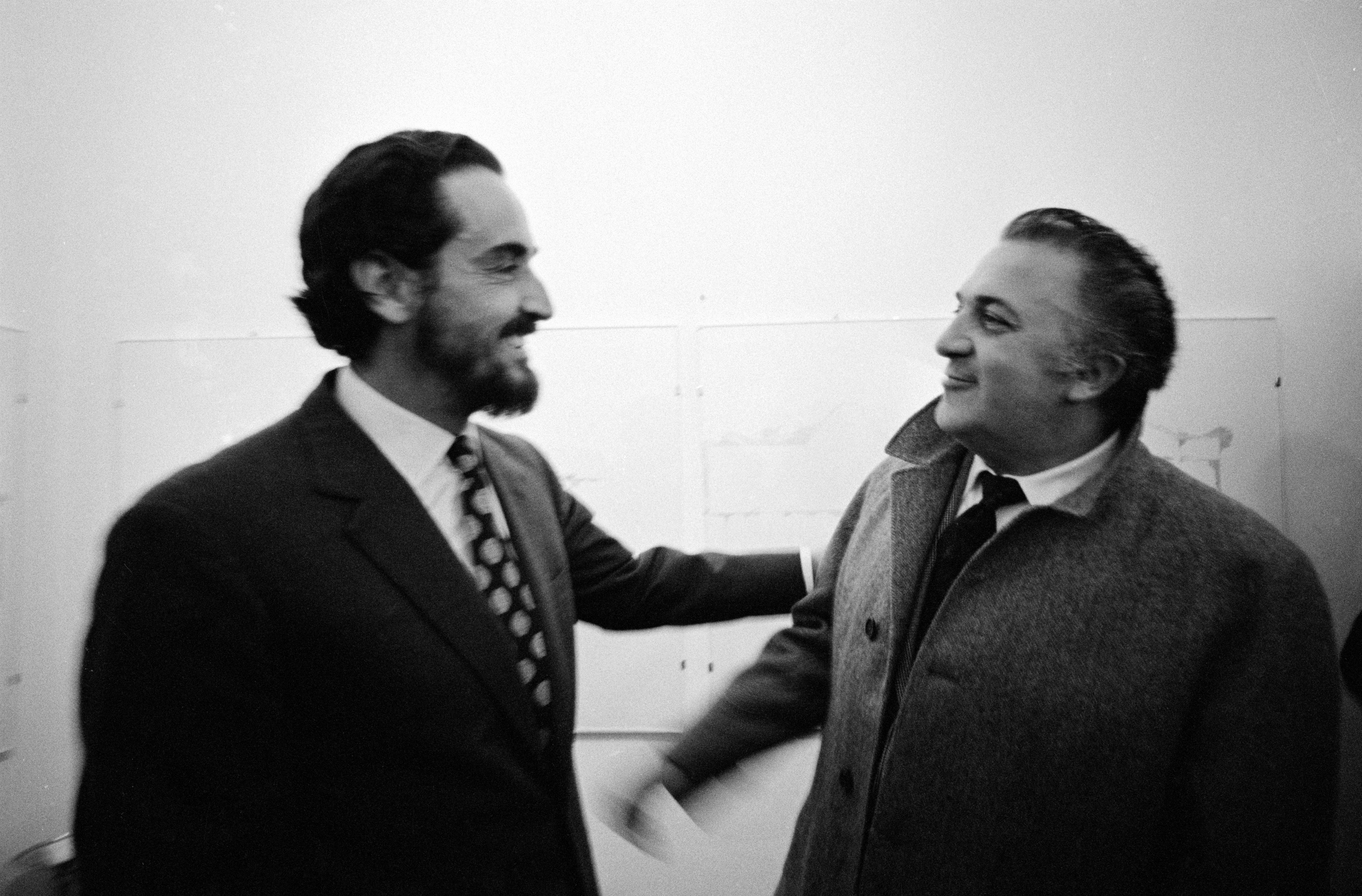 Con Vittorio Gassman nel 1980