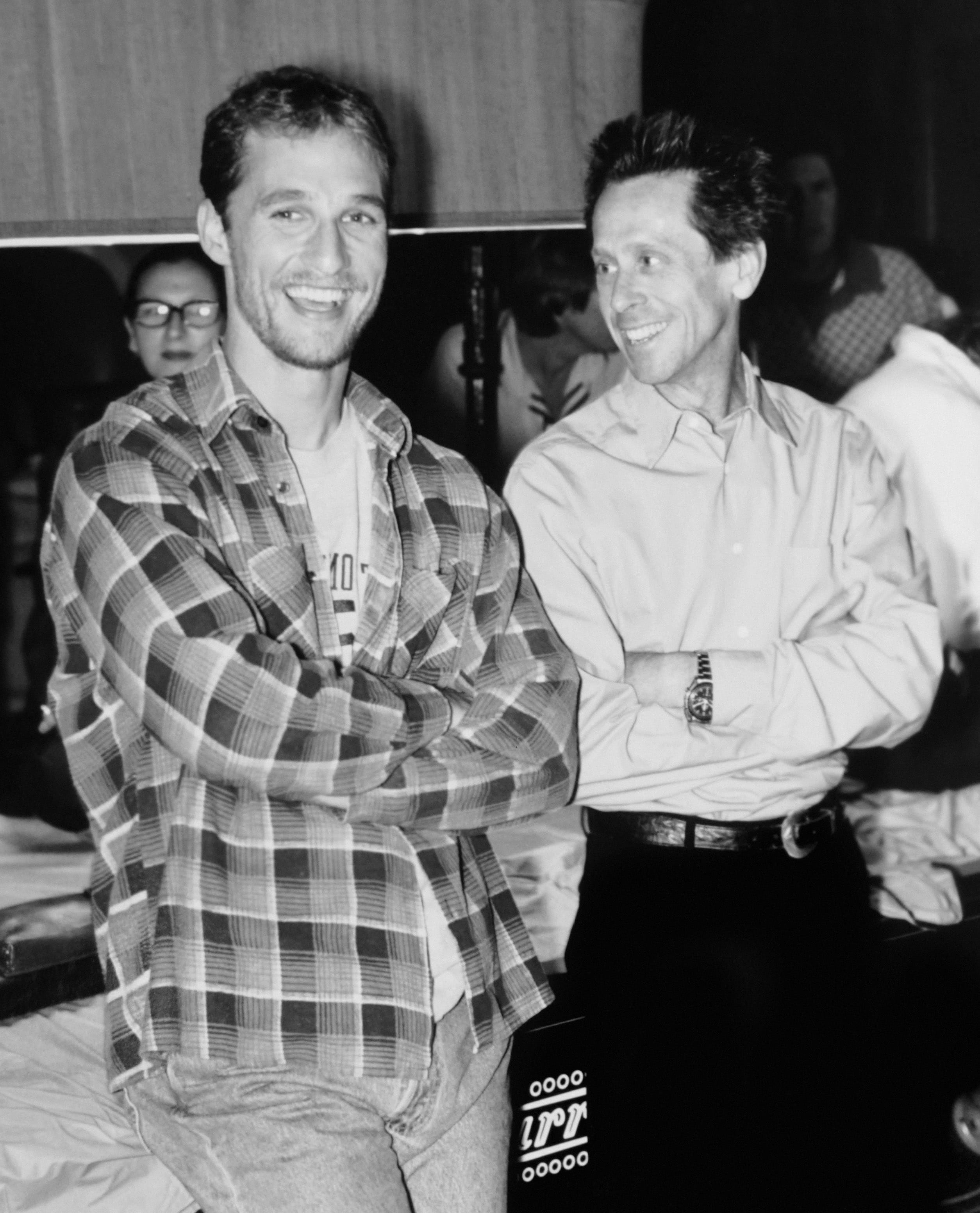 Sul set nel 1999