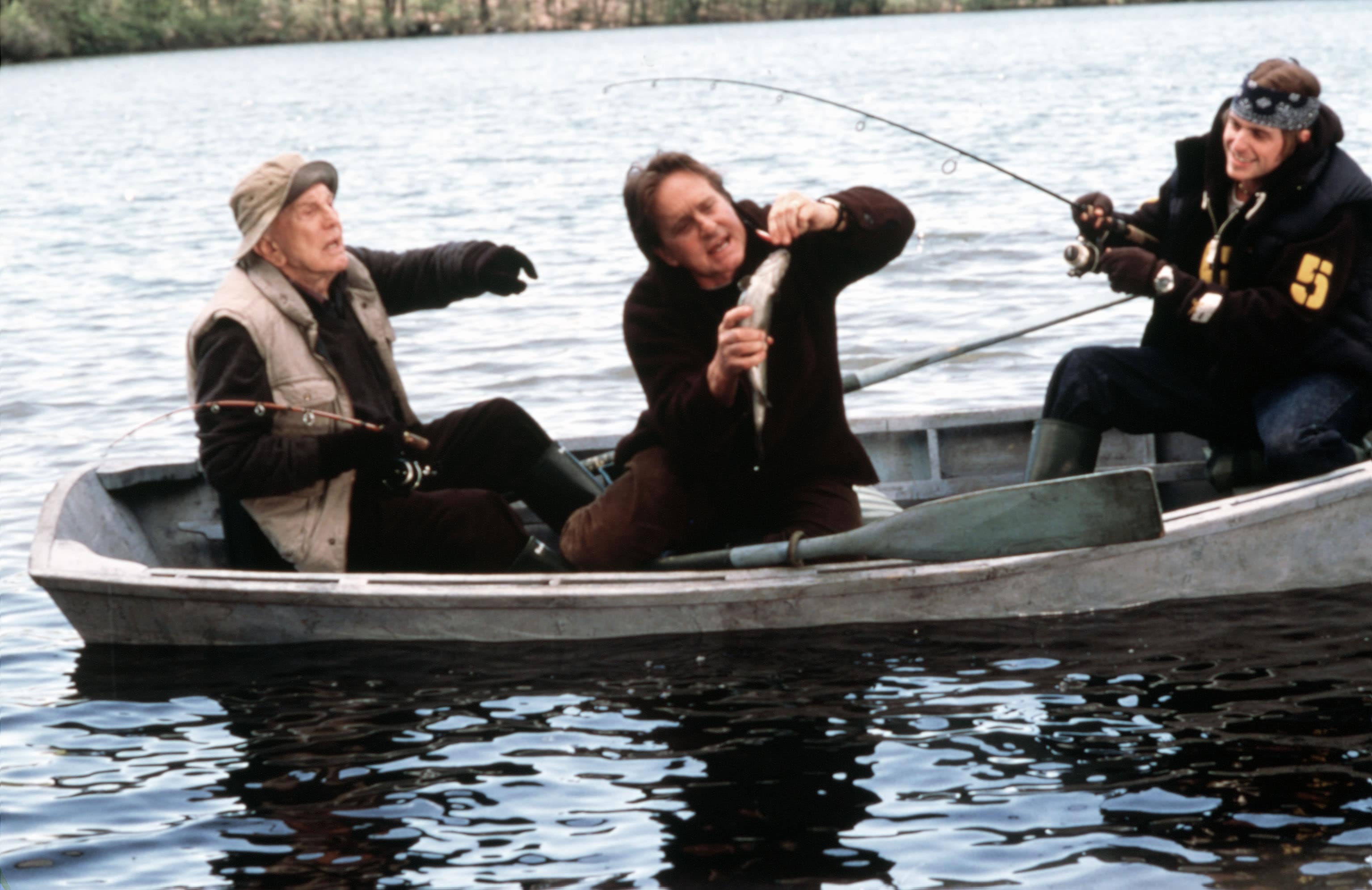 Kirk, Michael, Cameron Douglas, tre generazioni a pesca nel 2003