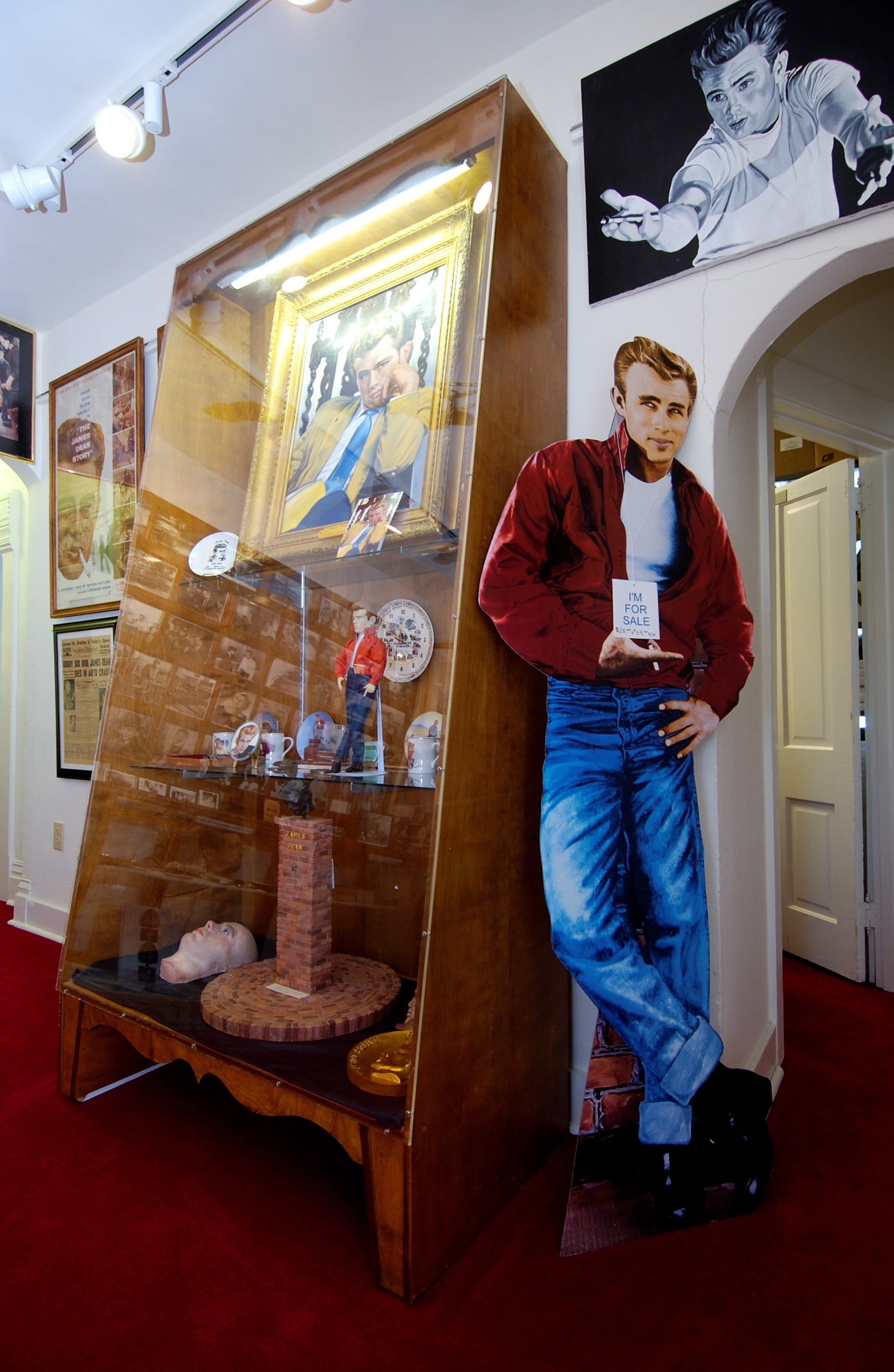 Fairmount Historical Museum, le sale dedicate a James Dean