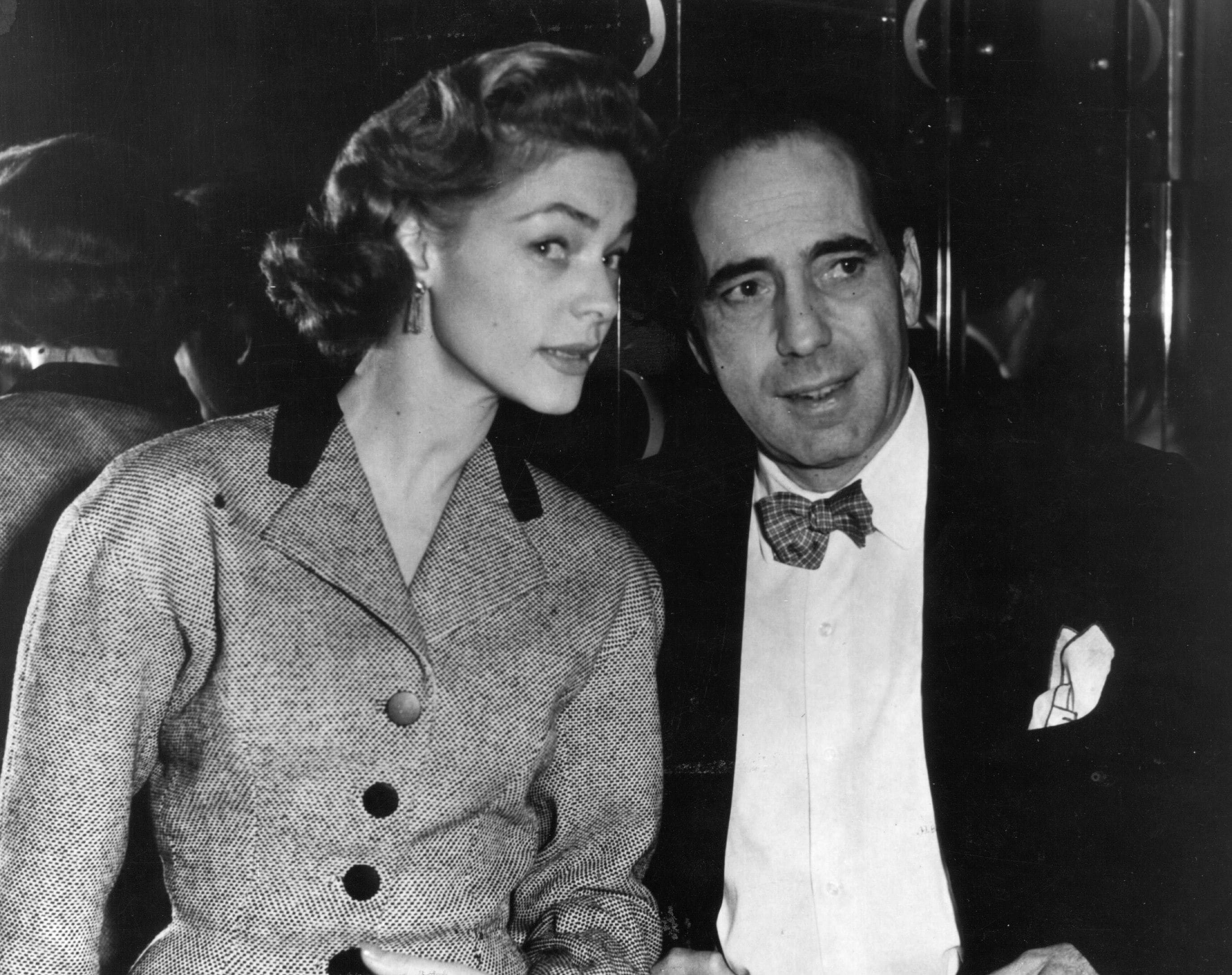 1951 con la moglie Lauren Bacall