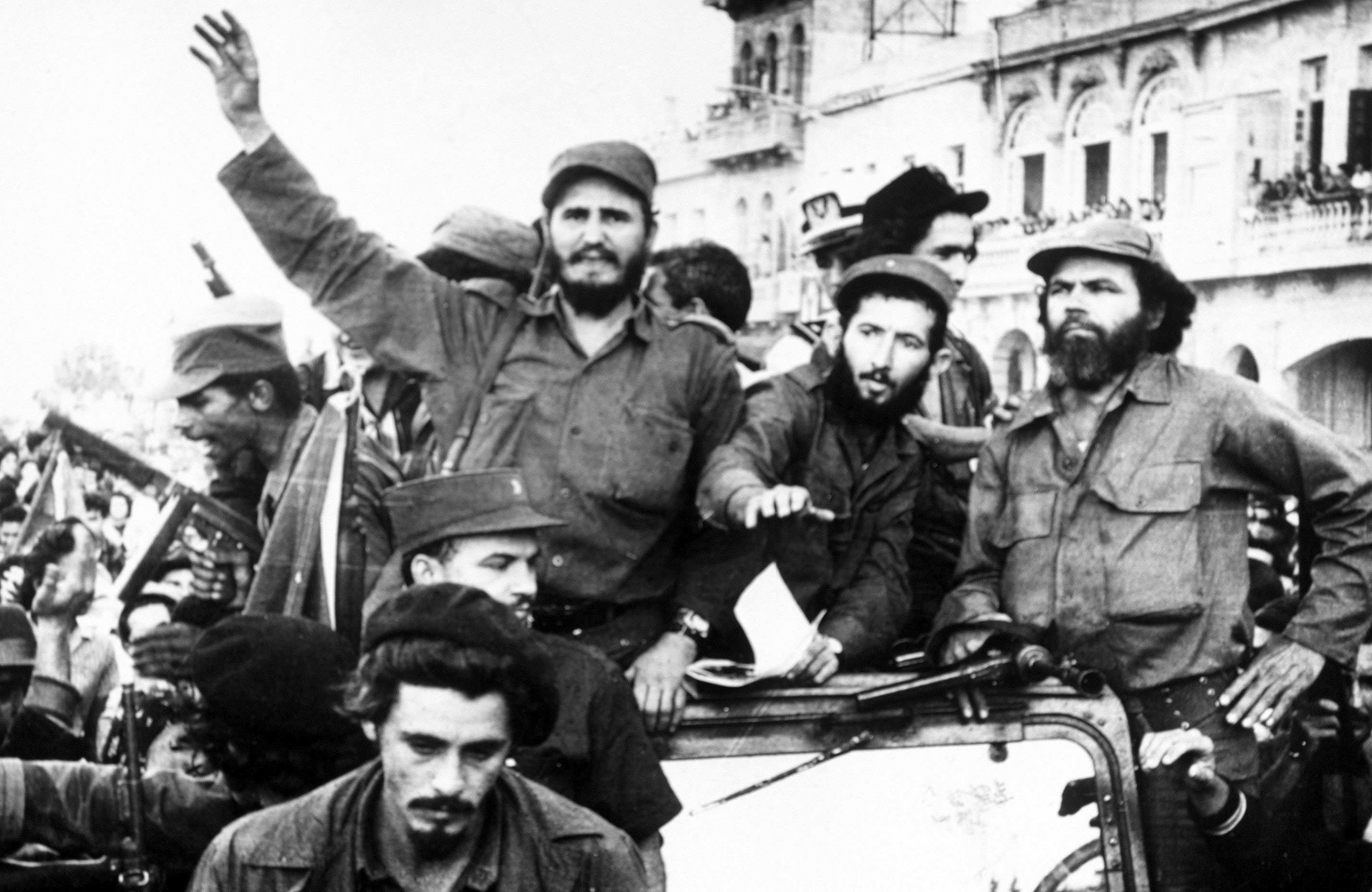 L'ingresso trionfale di Castro a L'Avana, il giorno 8 gennaio 1959