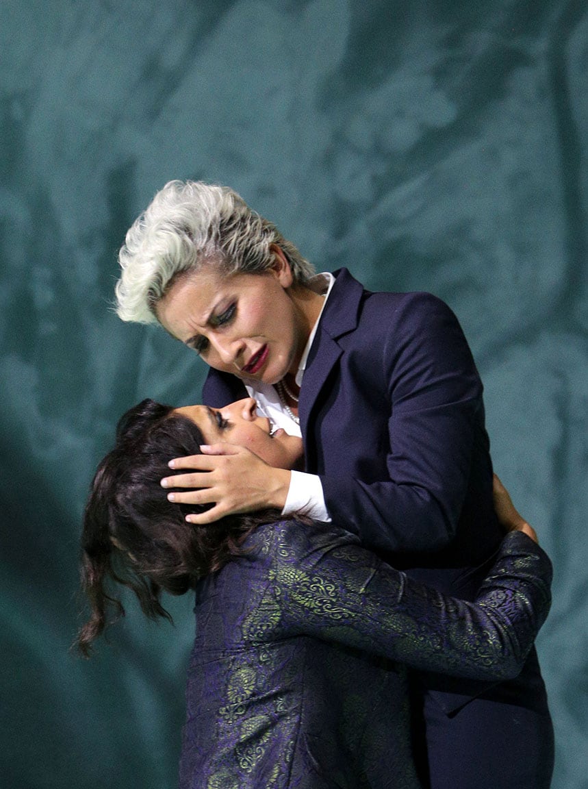 Varduhi Abrahamyan (Arsace) e Salome Jicia (Semiramide)