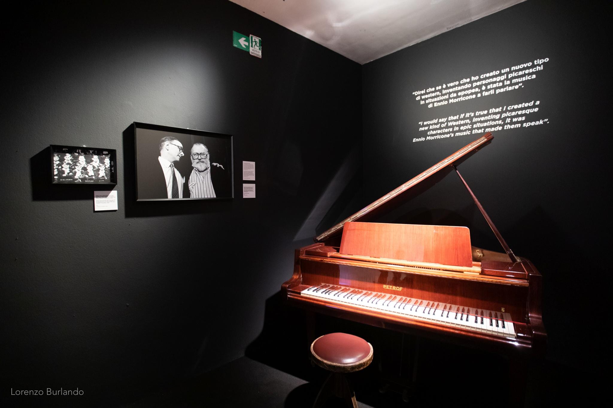 Un sodalizio unico: le musiche di Ennio Morricone per i film di Sergio Leone. I due collaborarono tutta la vita ma la loro amicizia era nata sui banchi di scuola