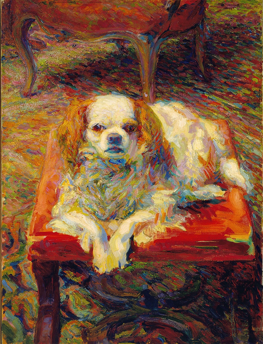 Umberto Boccioni - La cara Betty, 1909 - Olio su tela 70 x 53 cm - GAMeC - Galleria d'Arte Moderna e Contemporanea di Bergamo -Dono Gianfranco Spajani, 1999 Foto: Claudio Bruni 
