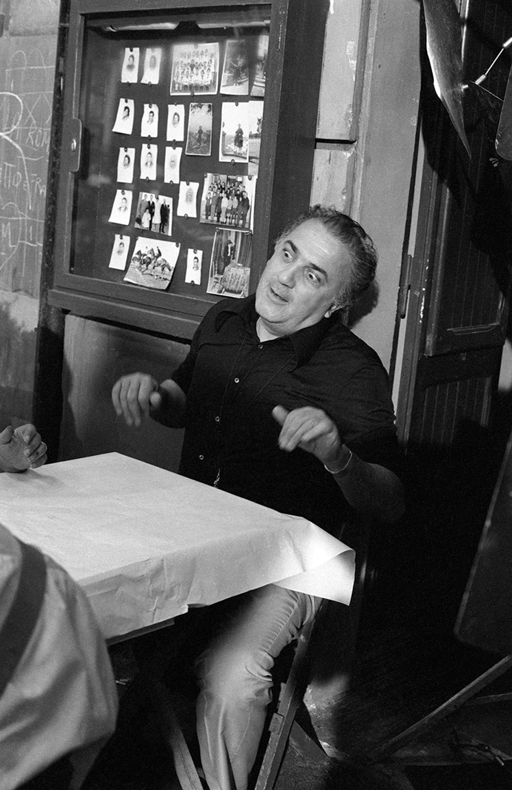 Dalla mostra "Federico Fellini", Biblioteca Angelica, Roma