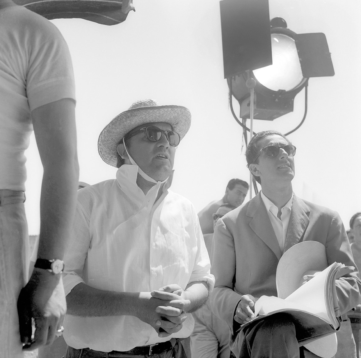 Dalla mostra "Federico Fellini", Biblioteca Angelica, Roma