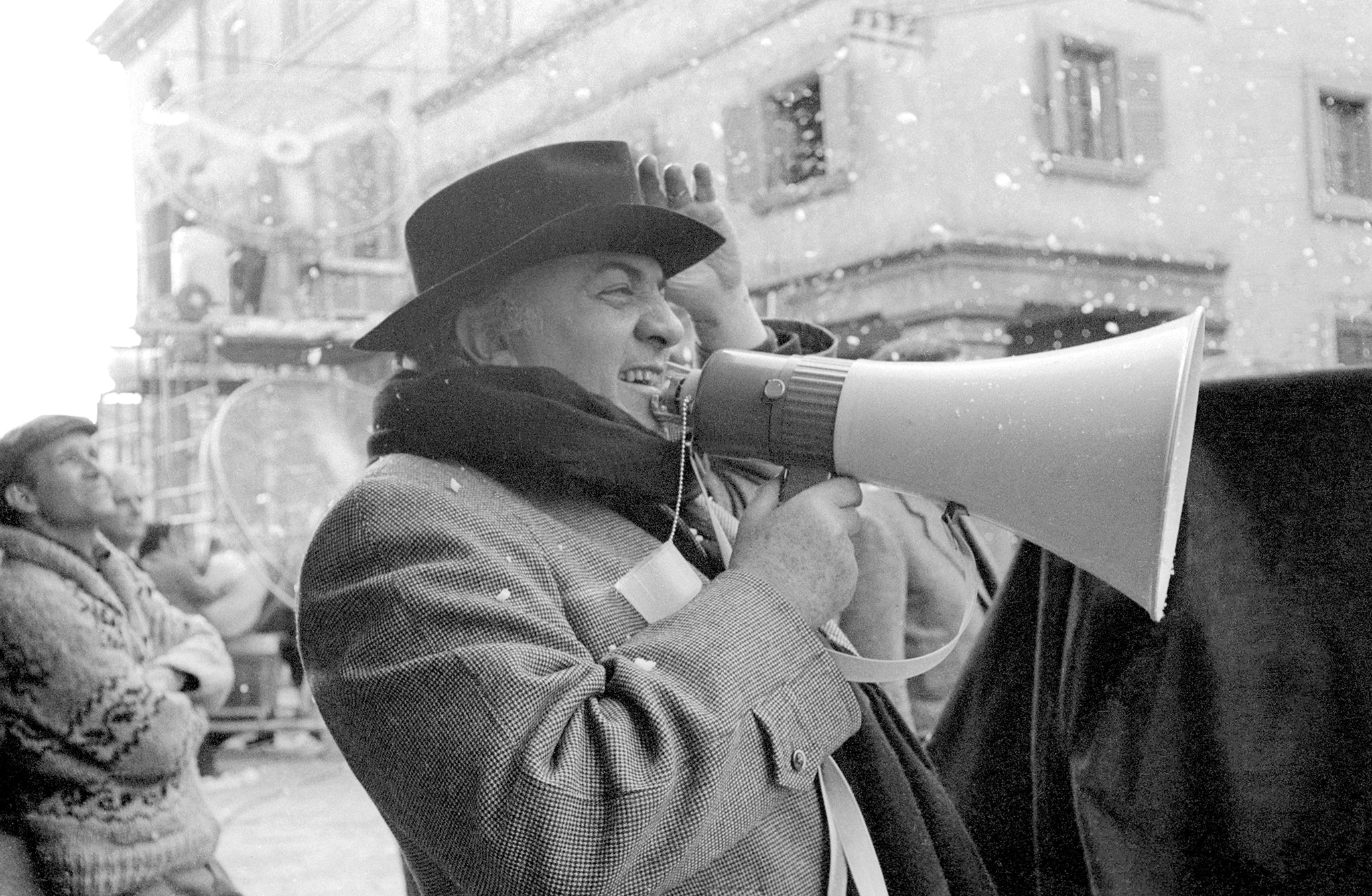 Dalla mostra "Federico Fellini", Biblioteca Angelica, Roma