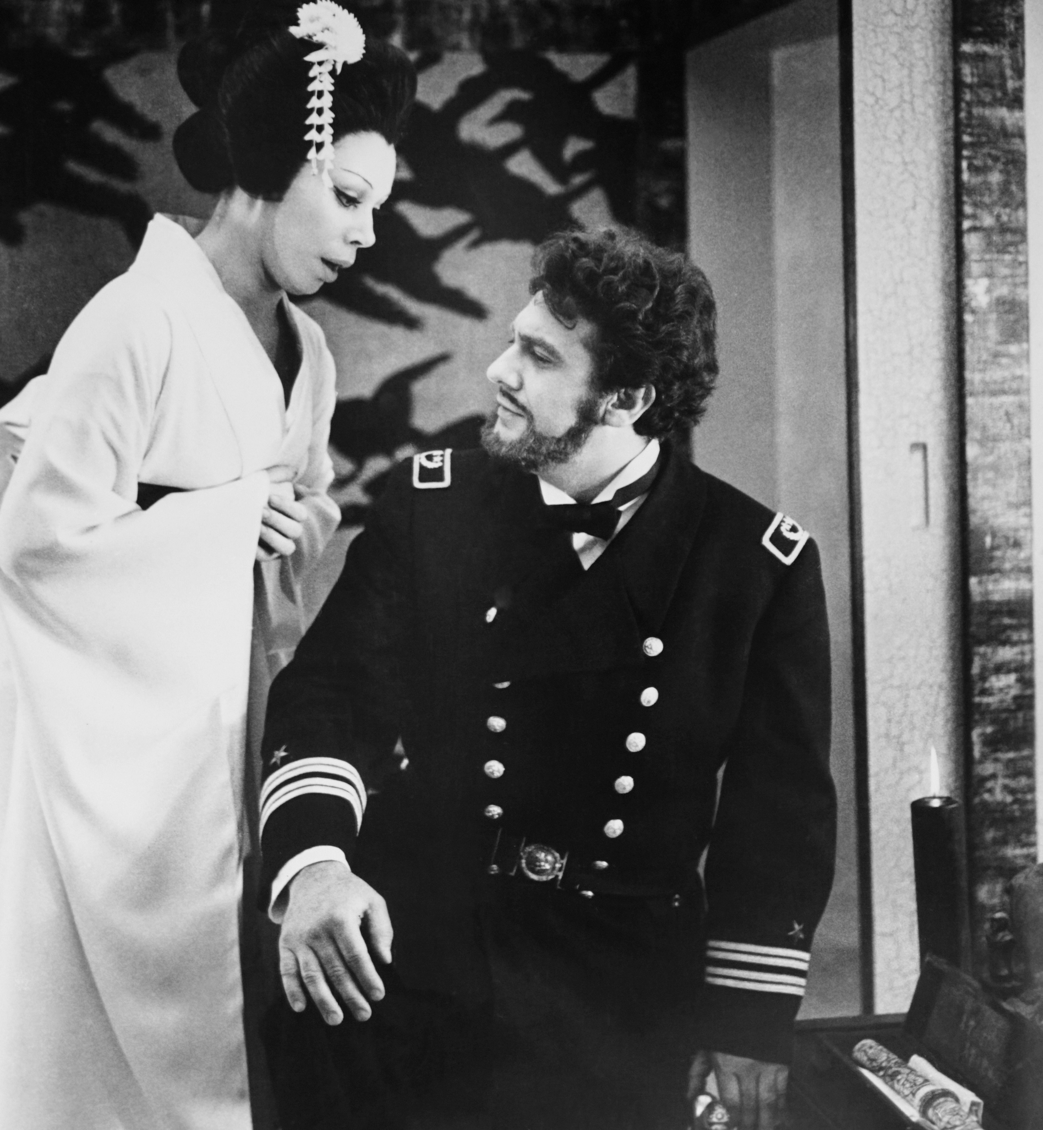 Mirella Freni e Placido Domingo in “Madama Butterfly” di Giacomo Puccini, 1975