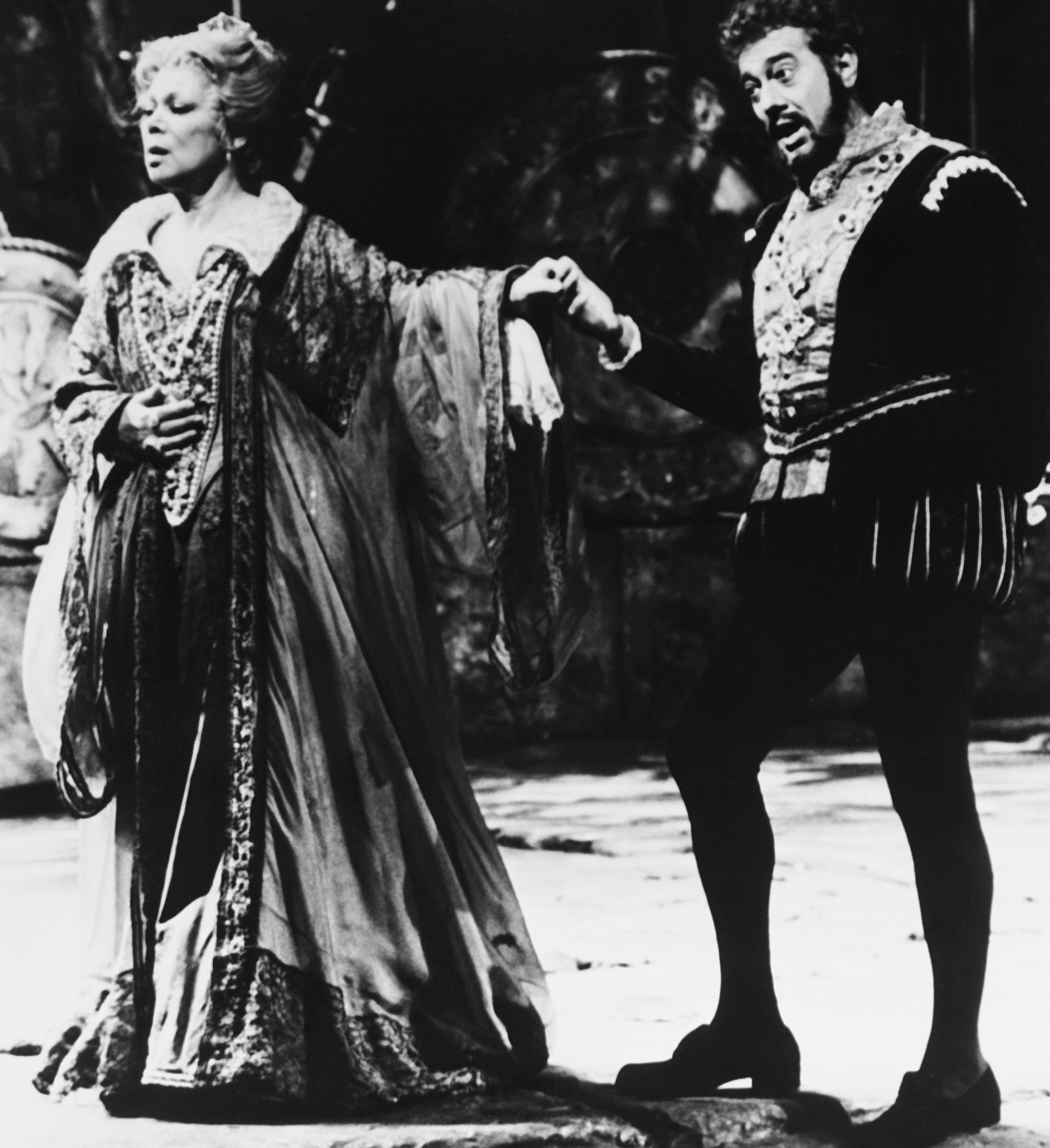 Mirella Freni e Placido Domingo in “Otello” di Giuseppe verdi, 1992