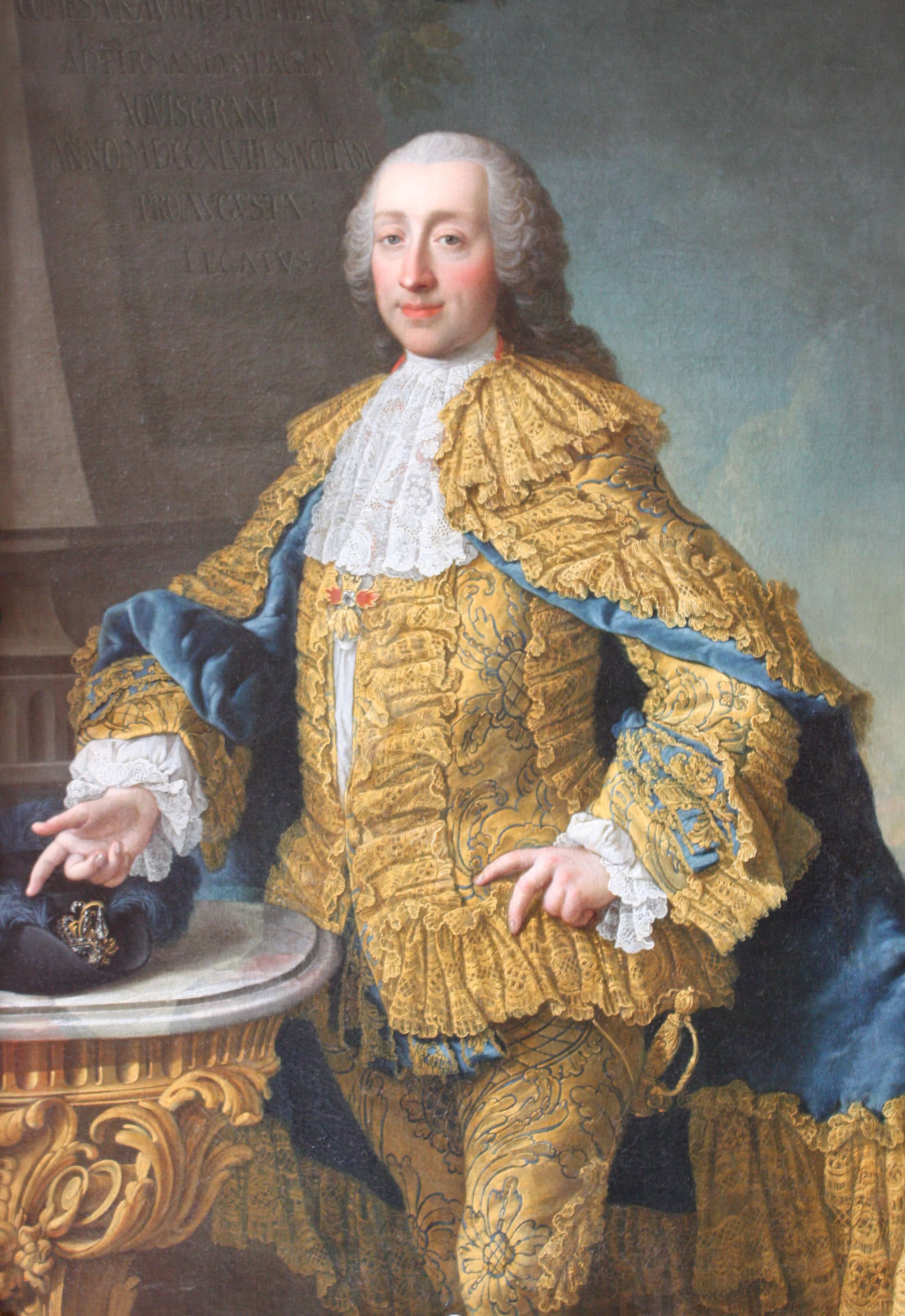 Il Generale Von Kaunitz, ex Cancelliere austriaco. Nel 1795 Metternich sposa la figlia, Eleonora