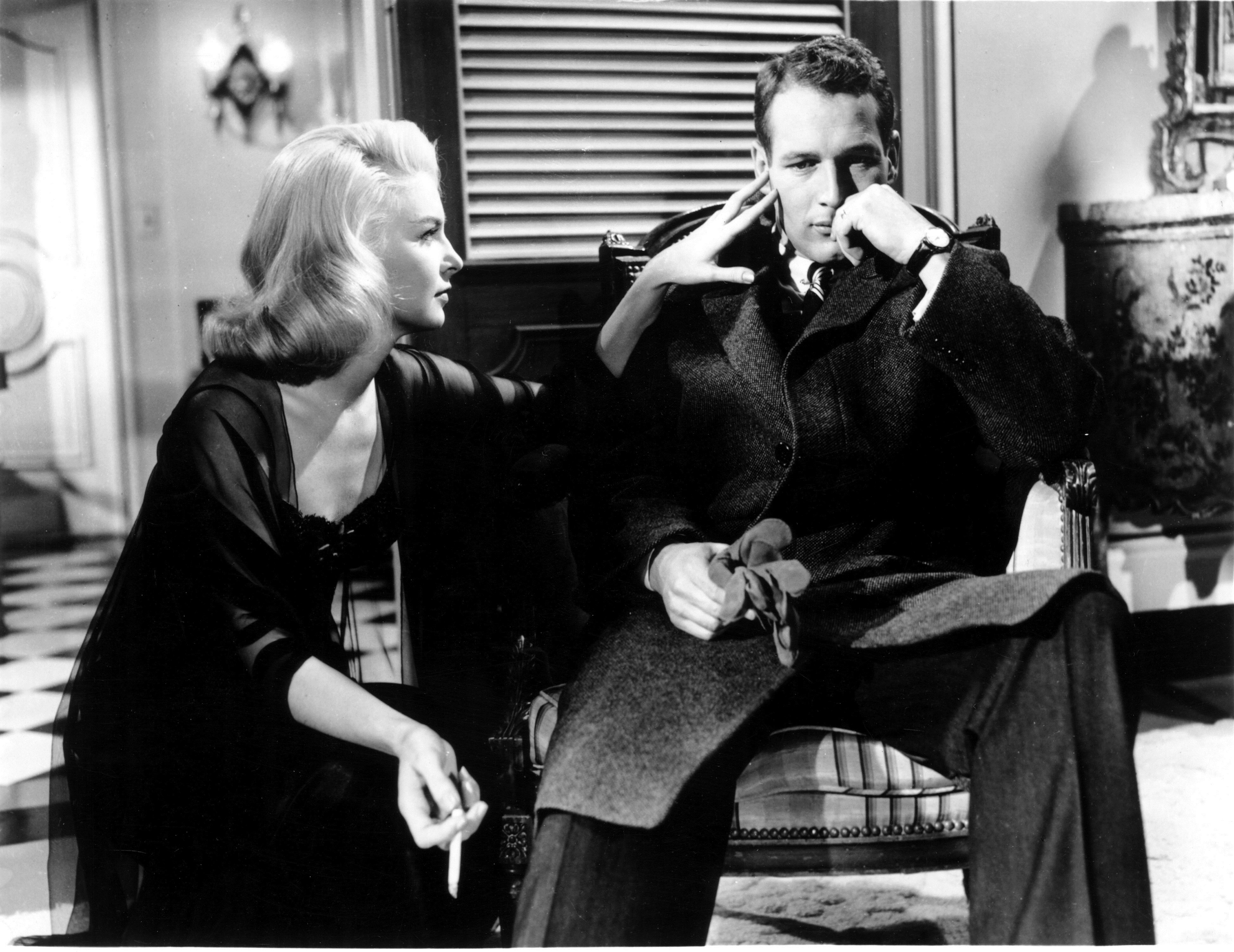 Una scena di Dalla terrazza (1960) con Paul Newman