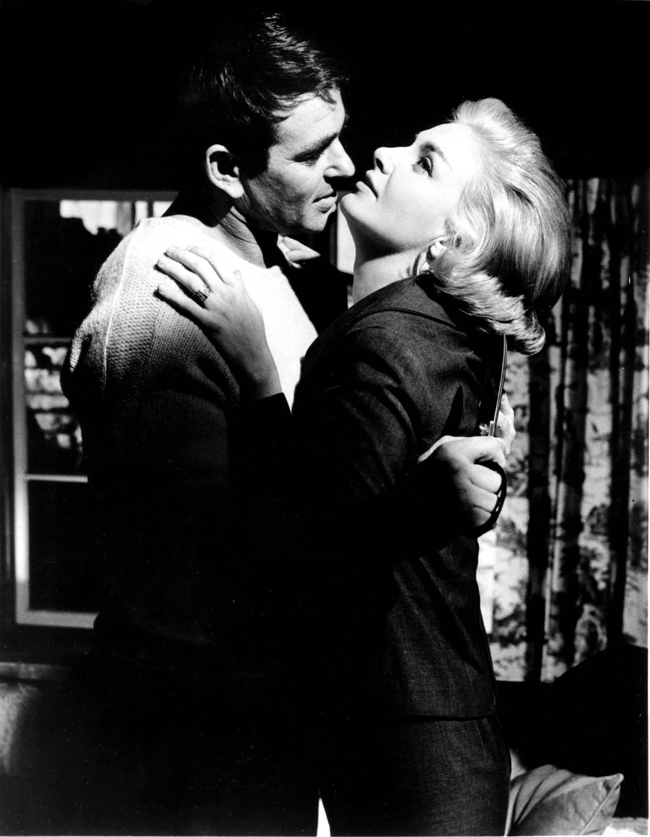 In una scena del film Il suono e la furia (1959), con Stuart Whitman