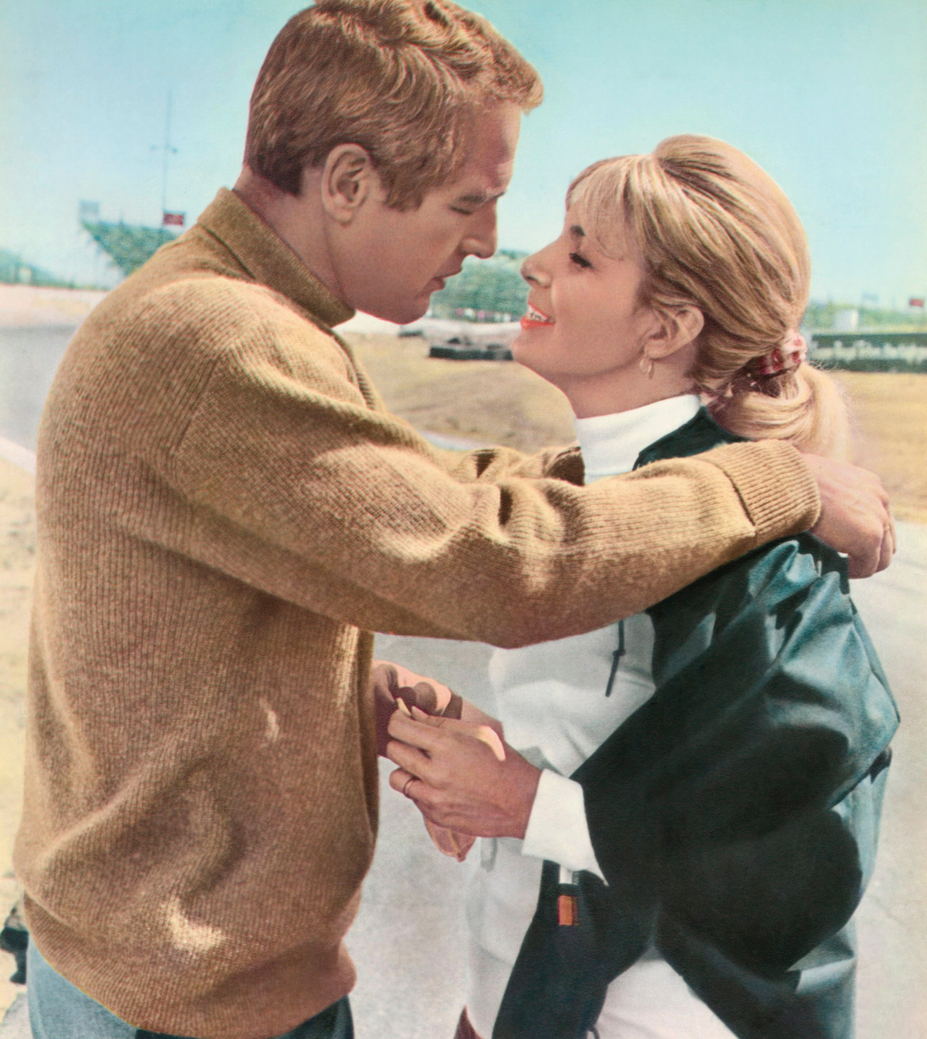 Con Paul Newman nel 1969