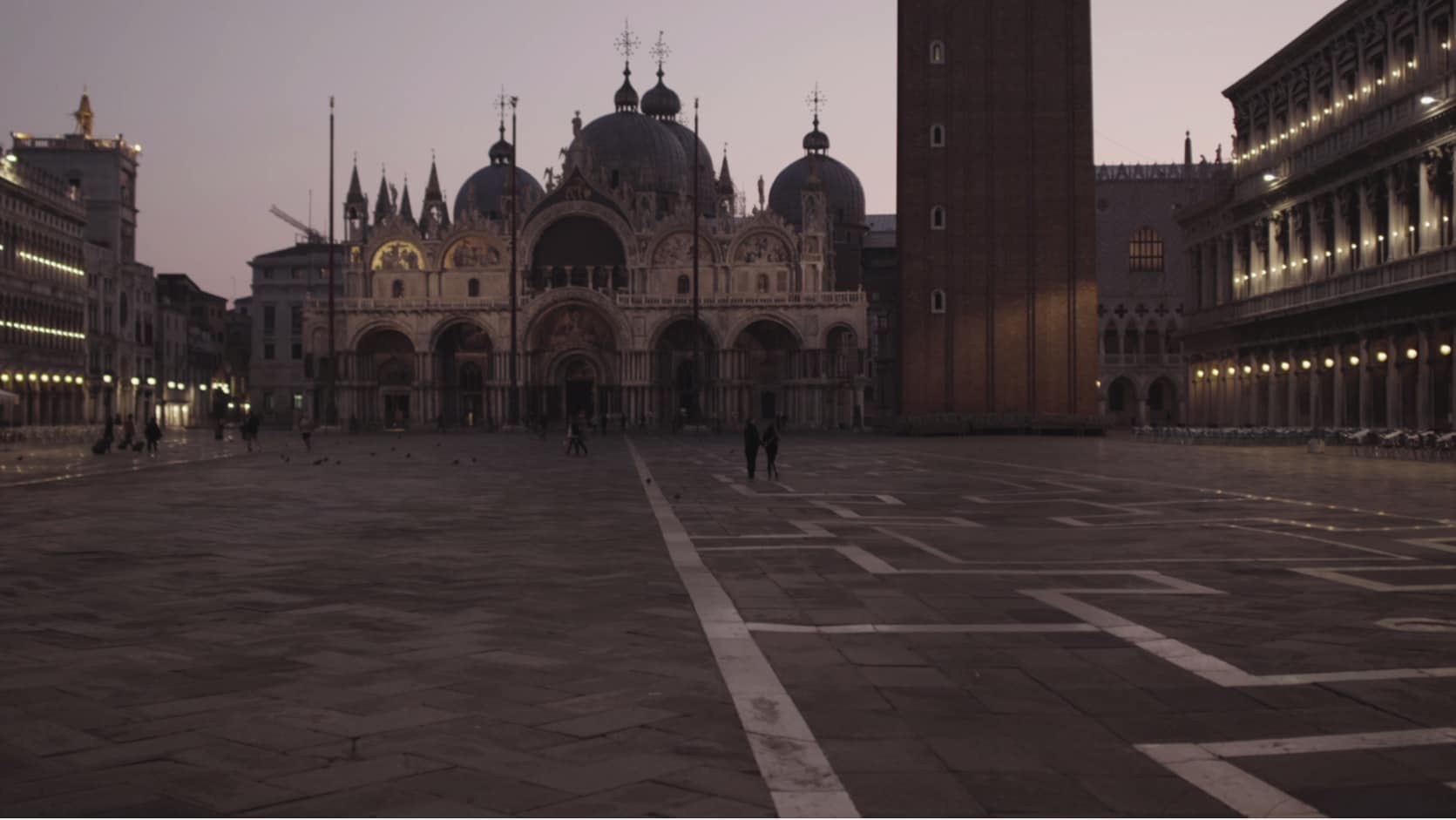 La Basilica di San Marco vista dalla piazza