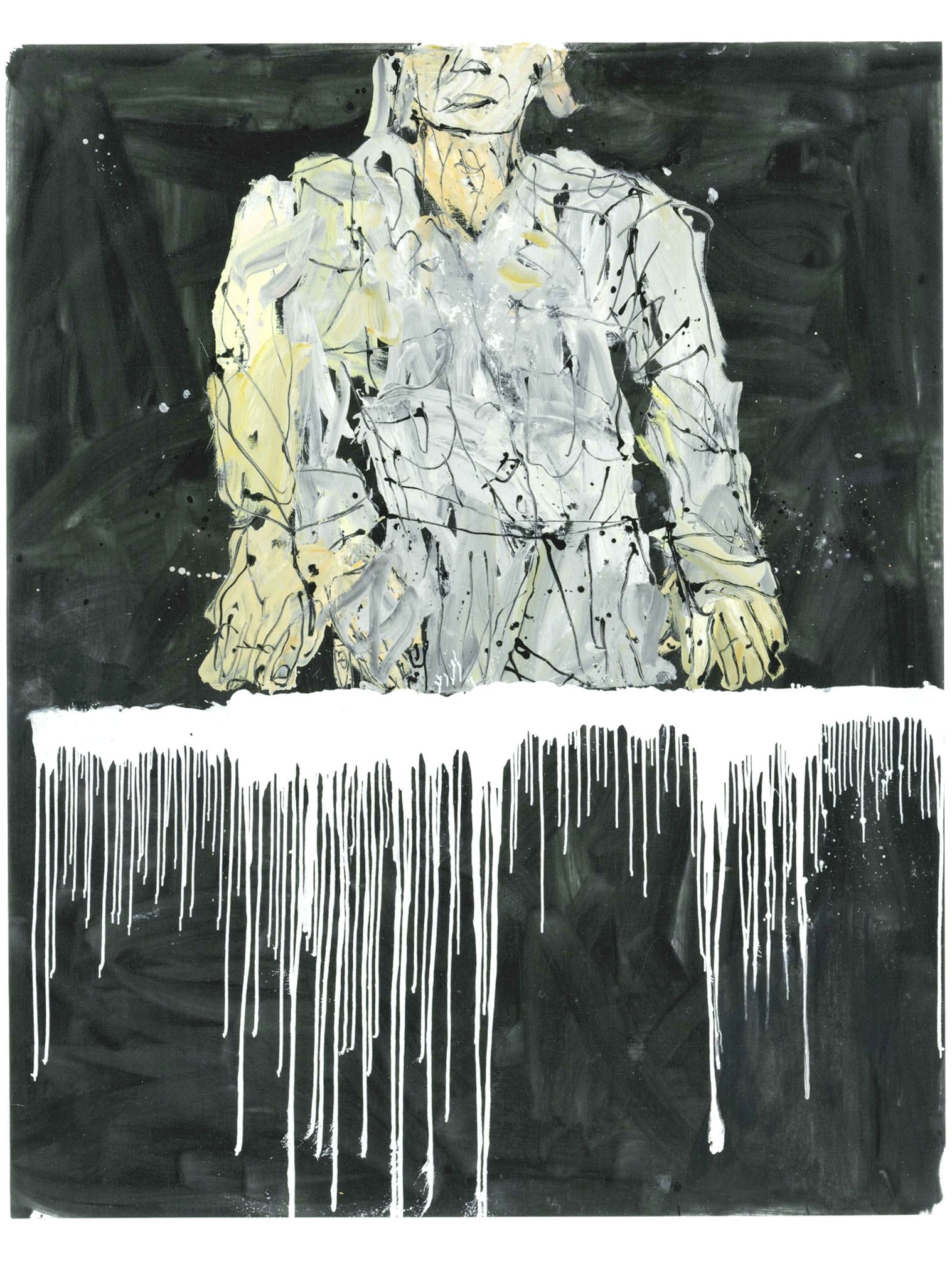 Georg Baselitz - Gut grau,2009 - olio su tela - Fondazione per l'Arte Moderna e Contemporanea CRT 