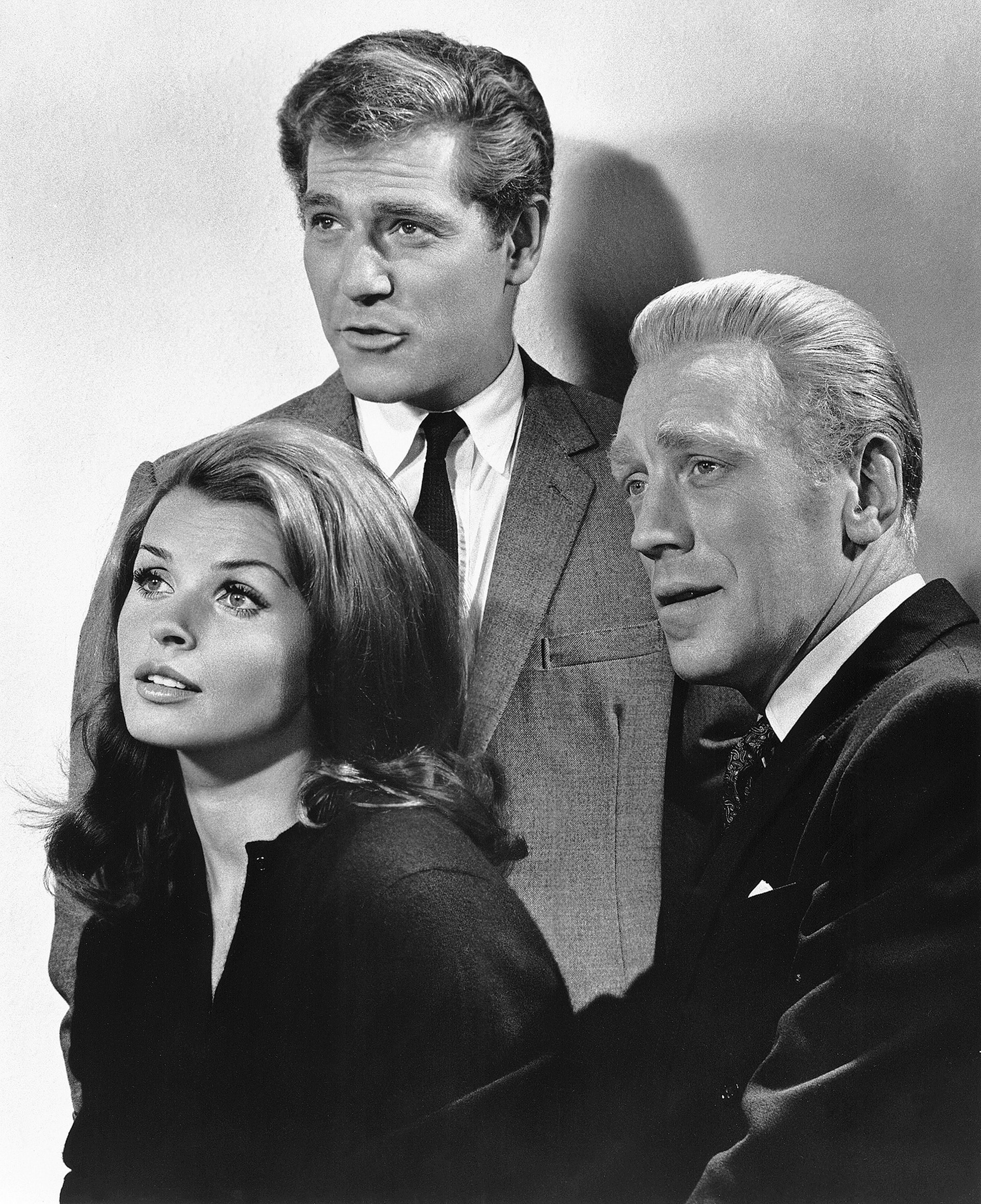 Con George Segal e Senta Berger nel 1966