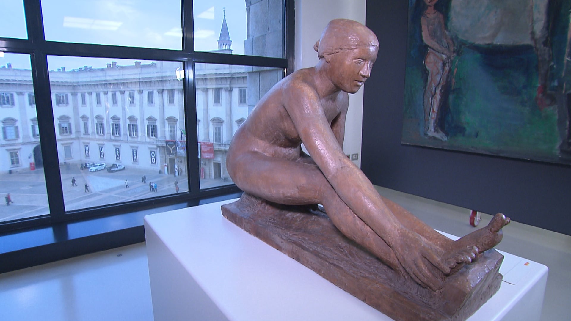 Marino Marini, Bagnante, 1930 – 1931, terracotta, cm 81 x 110 x 45