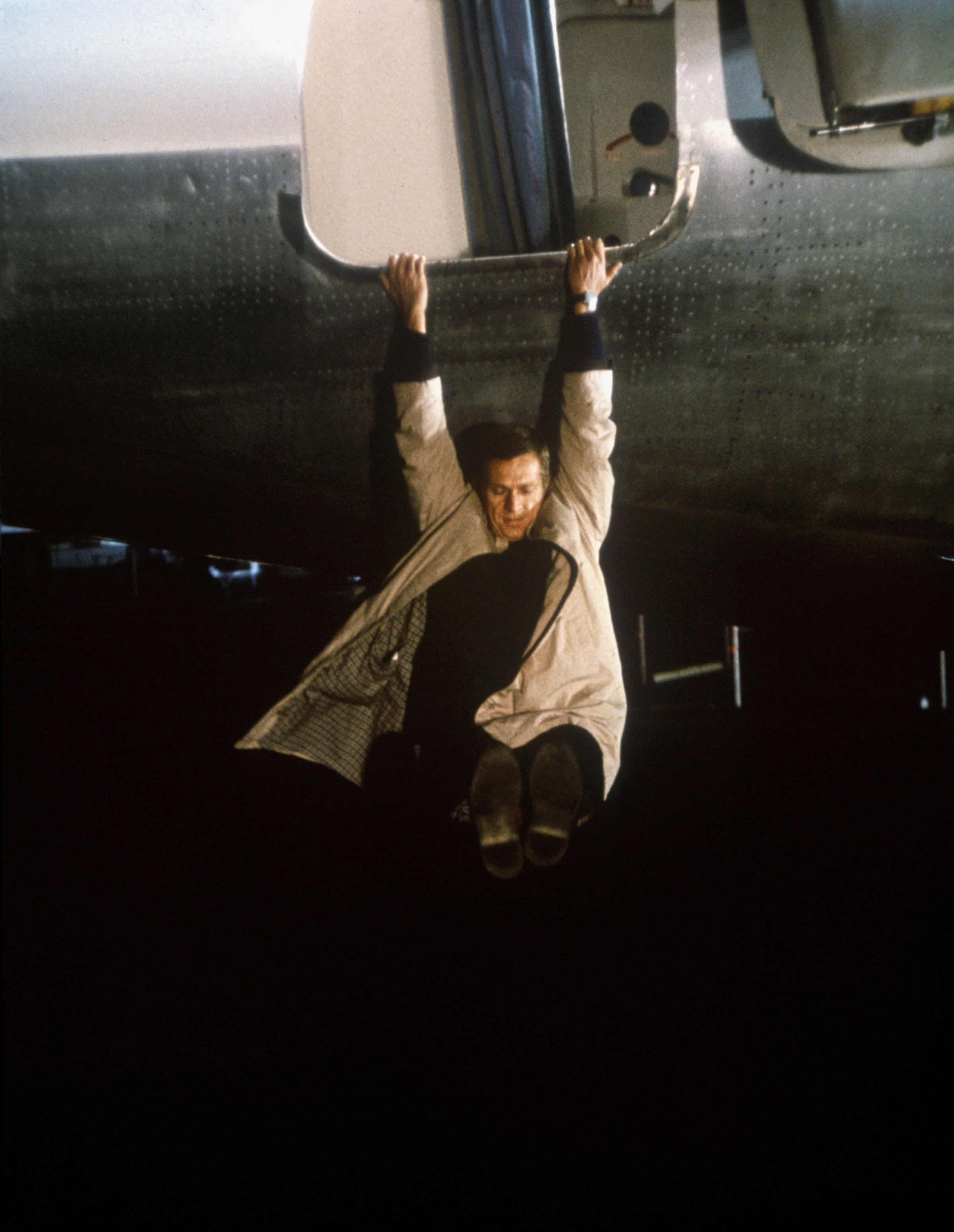 Una scena acrobatica del film Bullitt, 1968