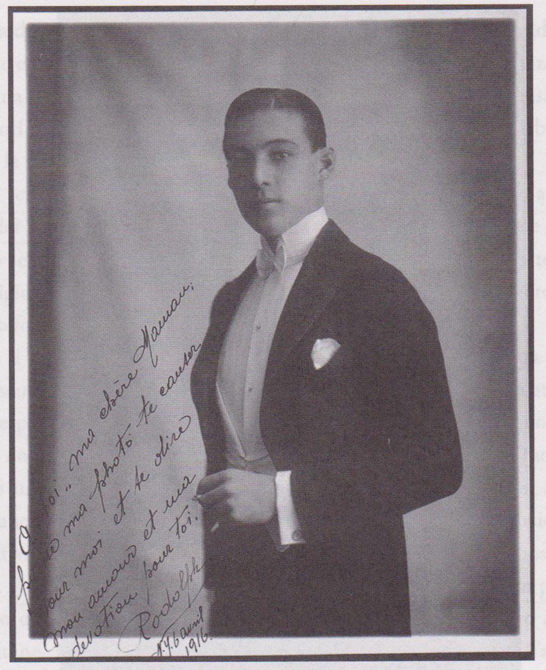 Rodolfo taxi-dancer a New York, 1916