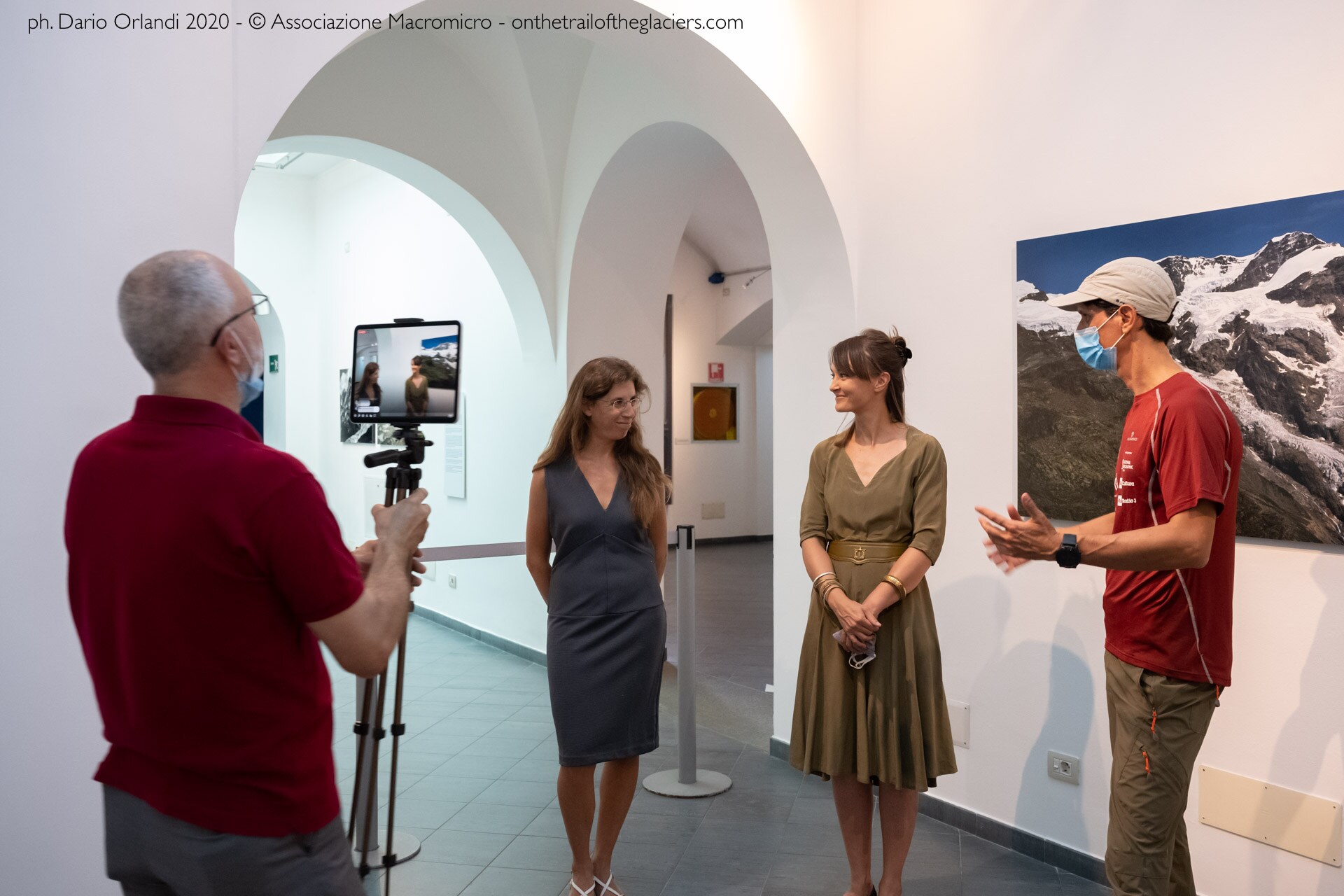 Torino, Museo Nazionale della Montagna. La mostra "Sulle tracce dei ghiacciai" di Fabiano Ventura. © Associazione Macromicro - onthetrailoftheglaciers.com 