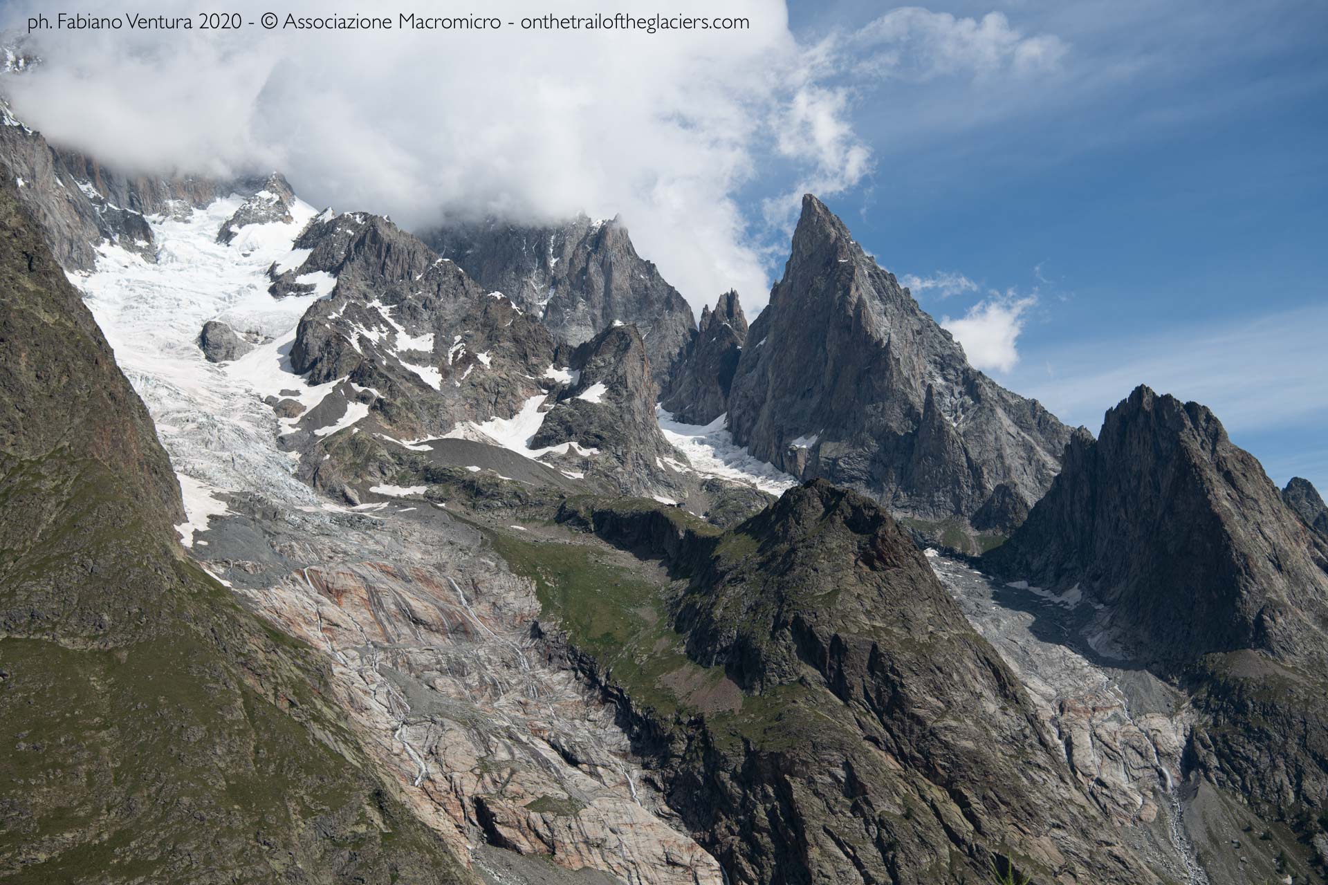 "Sulle tracce dei ghiacciai - Alpi 2020". Foto di Fabiano Ventura © Associazione Macromicro - onthetrailoftheglaciers.com
