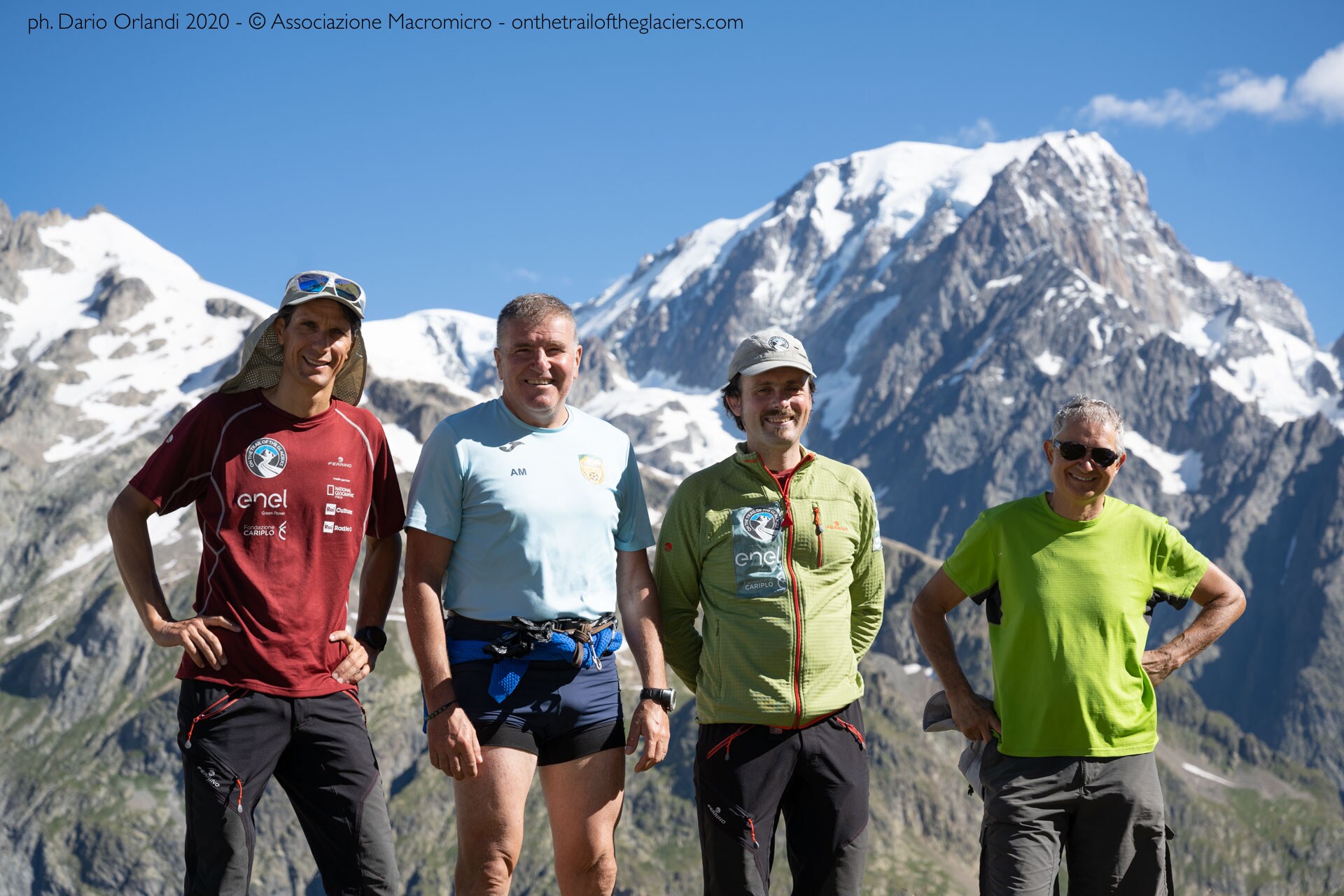 Courmayeur (Aosta). Spedizione "Sulle tracce dei ghiacciai - Alpi 2020". Fotografia di Dario Orlandi 2020 - © Associazione Macromicro - onthetrailoftheglaciers.com