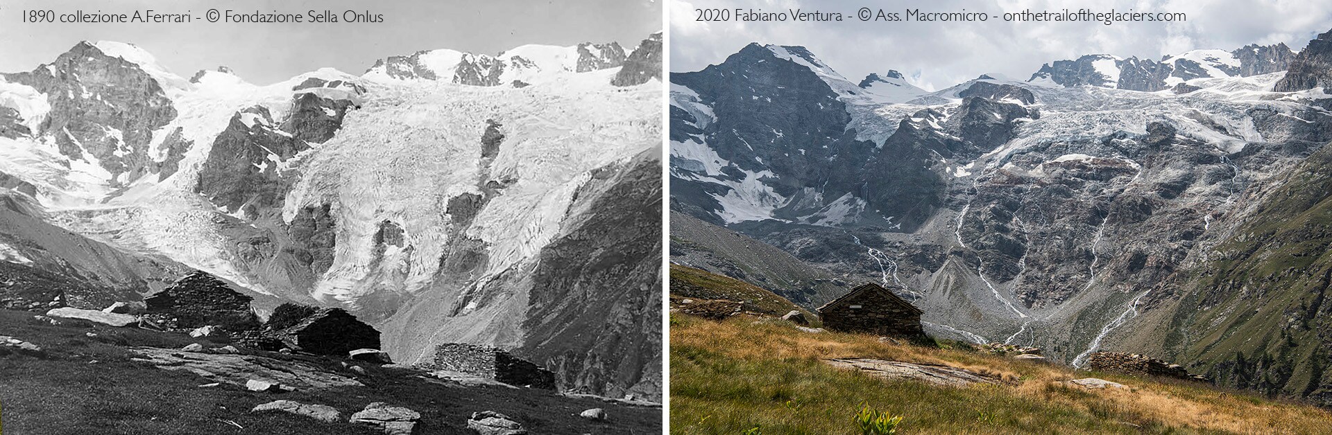 Sulle tracce dei ghiacciai - Alpi 2020