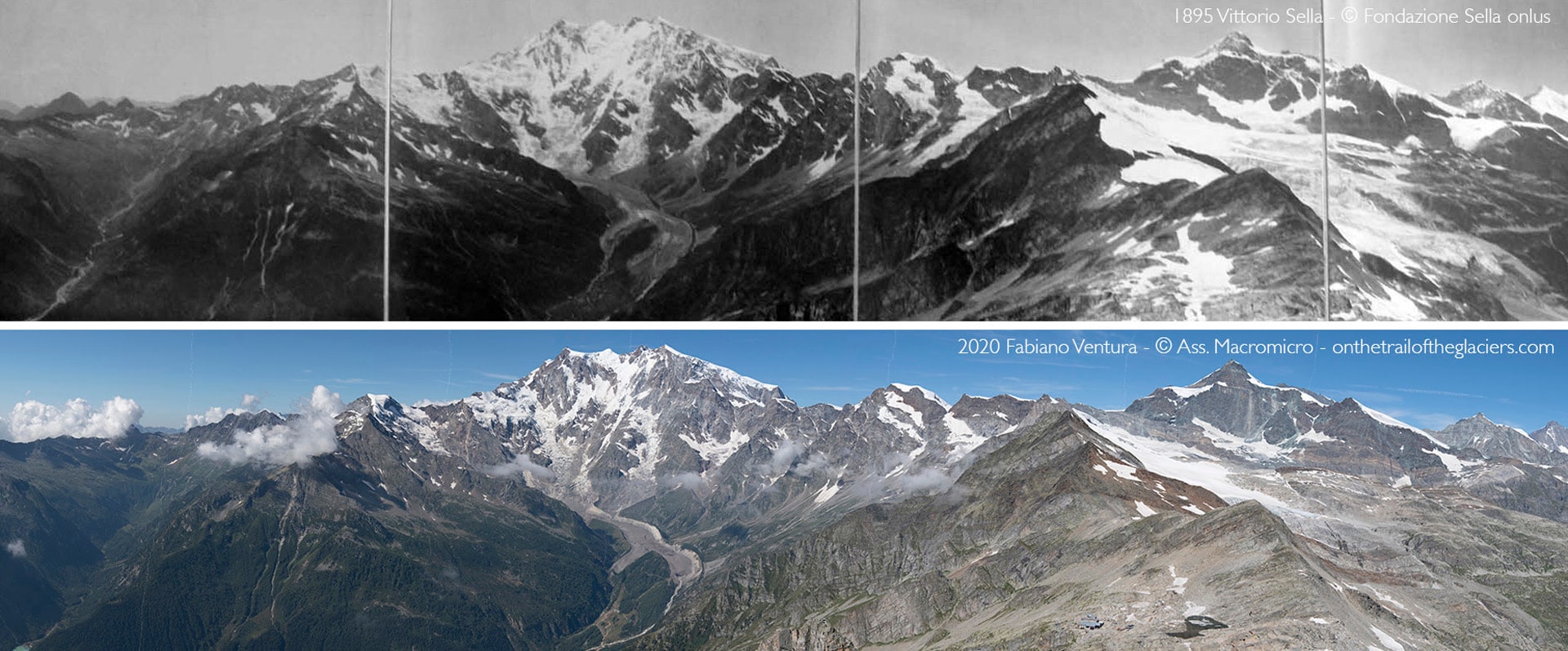 Sulle tracce dei ghiacciai - Alpi 2020