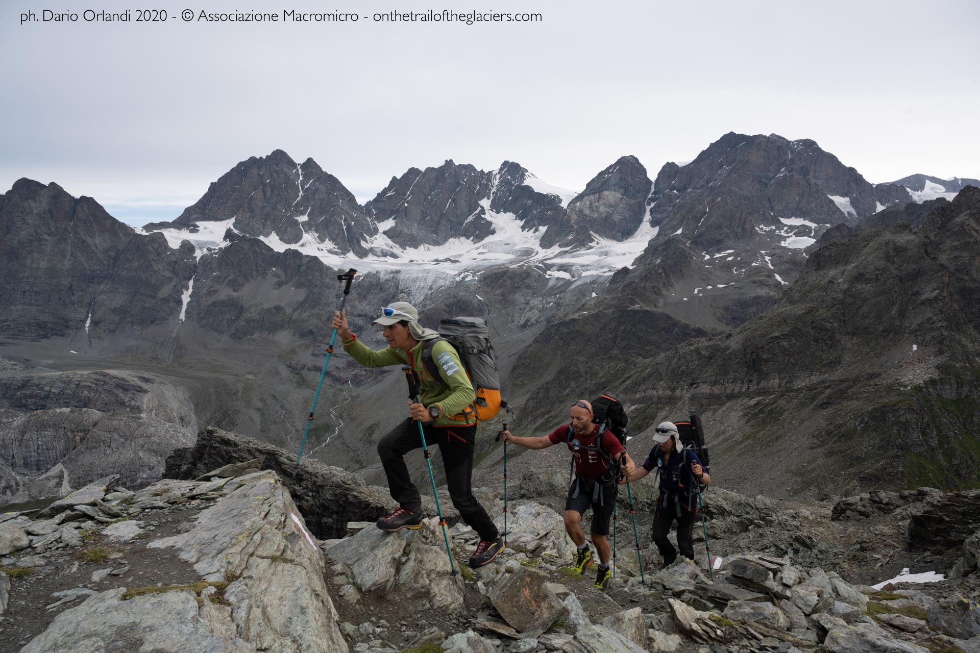 Sulle tracce dei ghiacciai - Alpi 2020