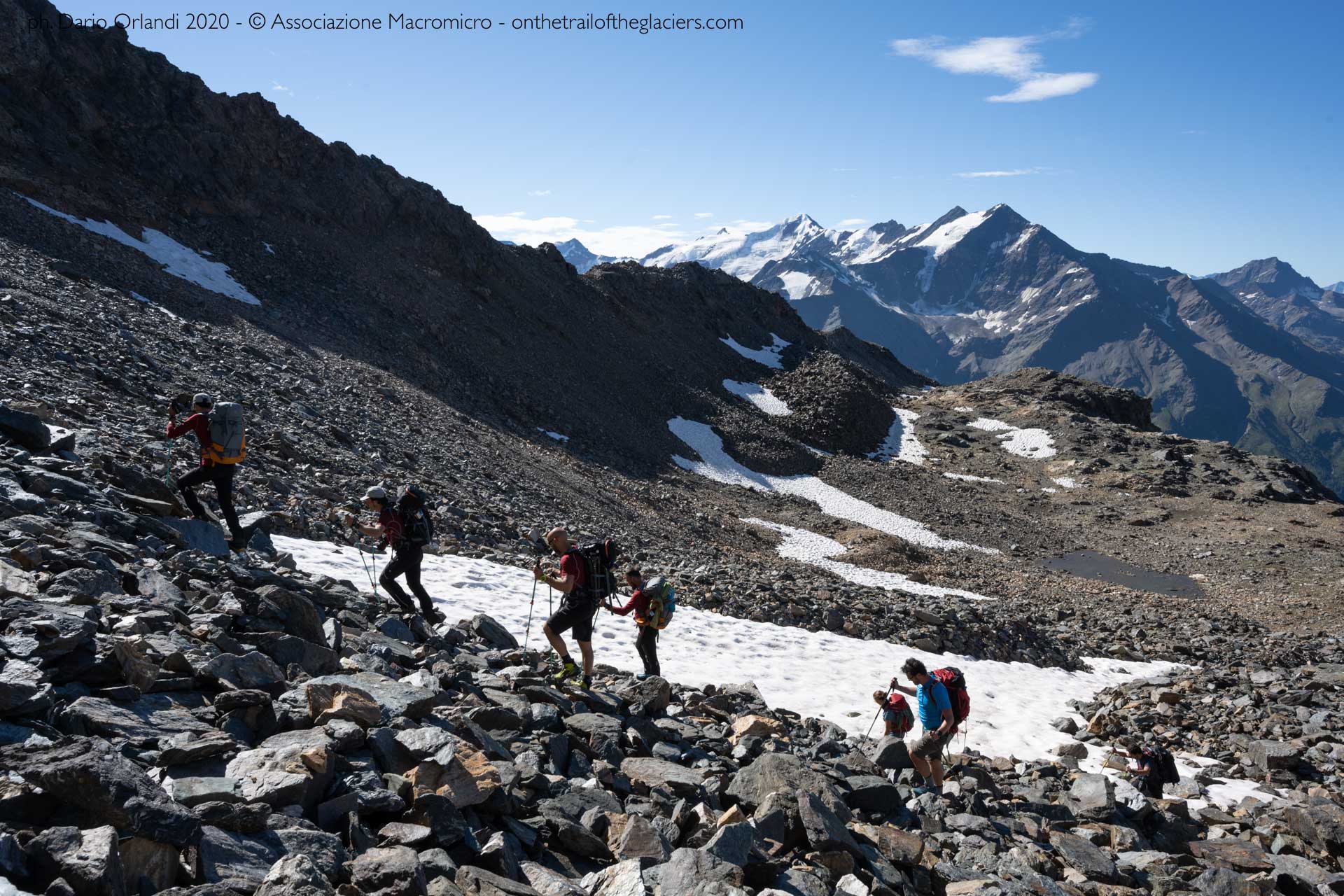 Sulle tracce dei ghiacciai - Alpi 2020