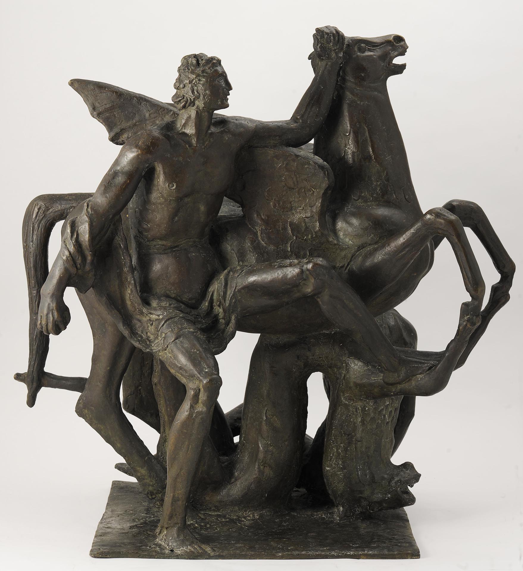 Arturo Martini - La Forza. Gli Eroi (Bozzetto per il monumento al duca d’Aosta) - 1934 - Bronzo - Acquisto della Fondazione Guido ed Ettore De Fornaris da Christie’s, Milano, 1987