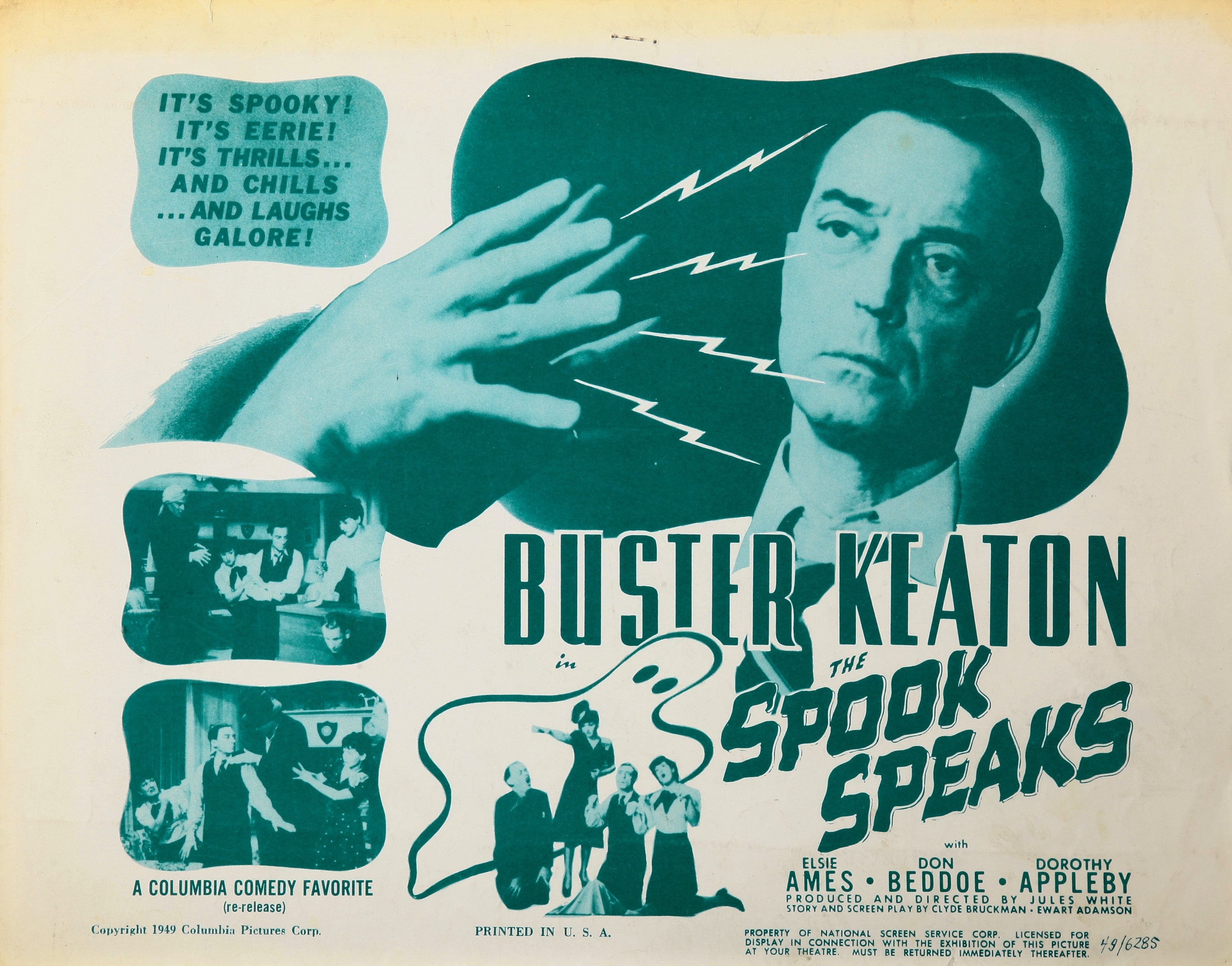 La locandina di The Spook Speaks, 1940