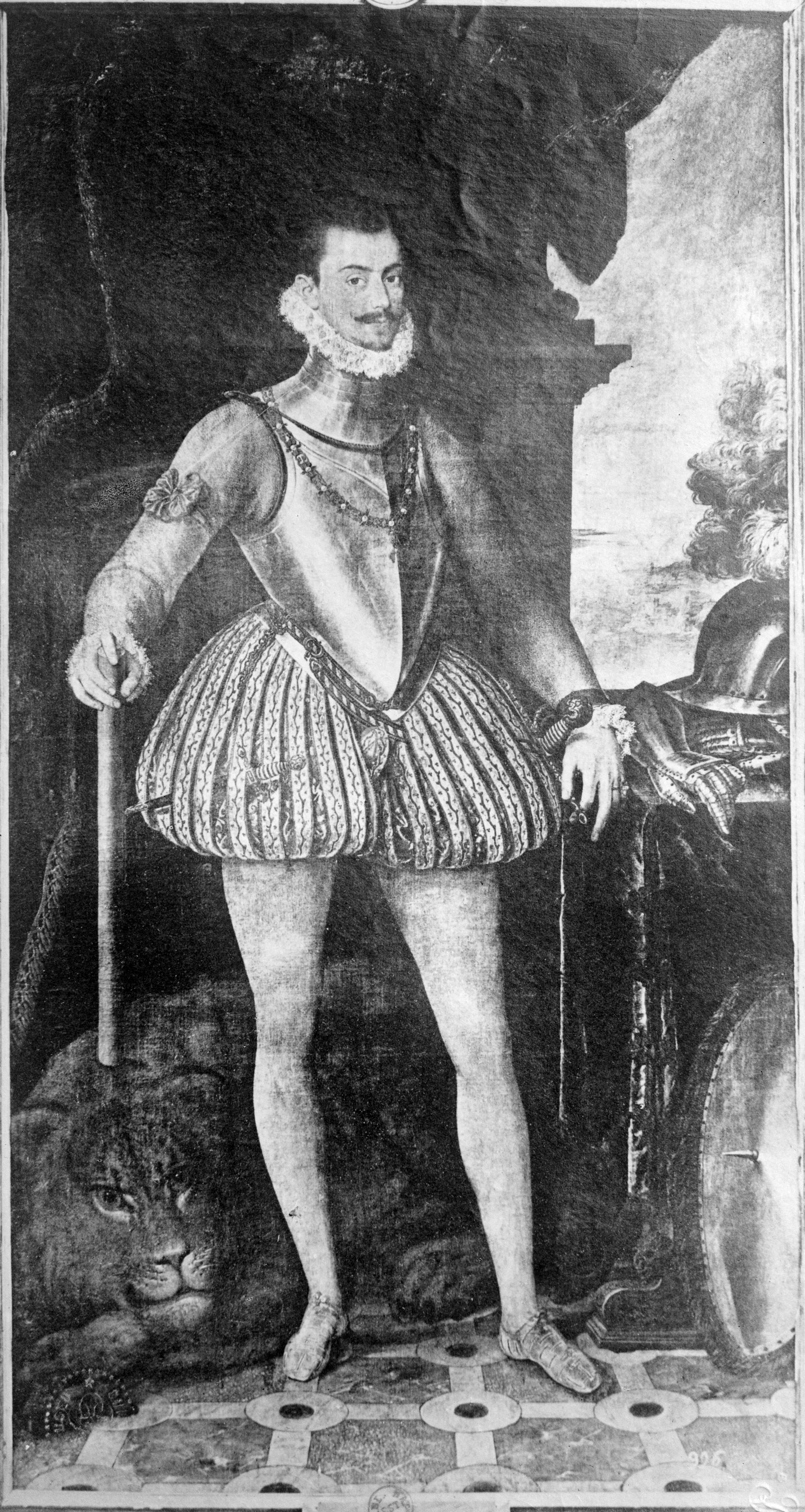 Don Giovanni d’Austria, fratellastro del Re di Spagna Filippo II, comandante della flotta della Lega Santa