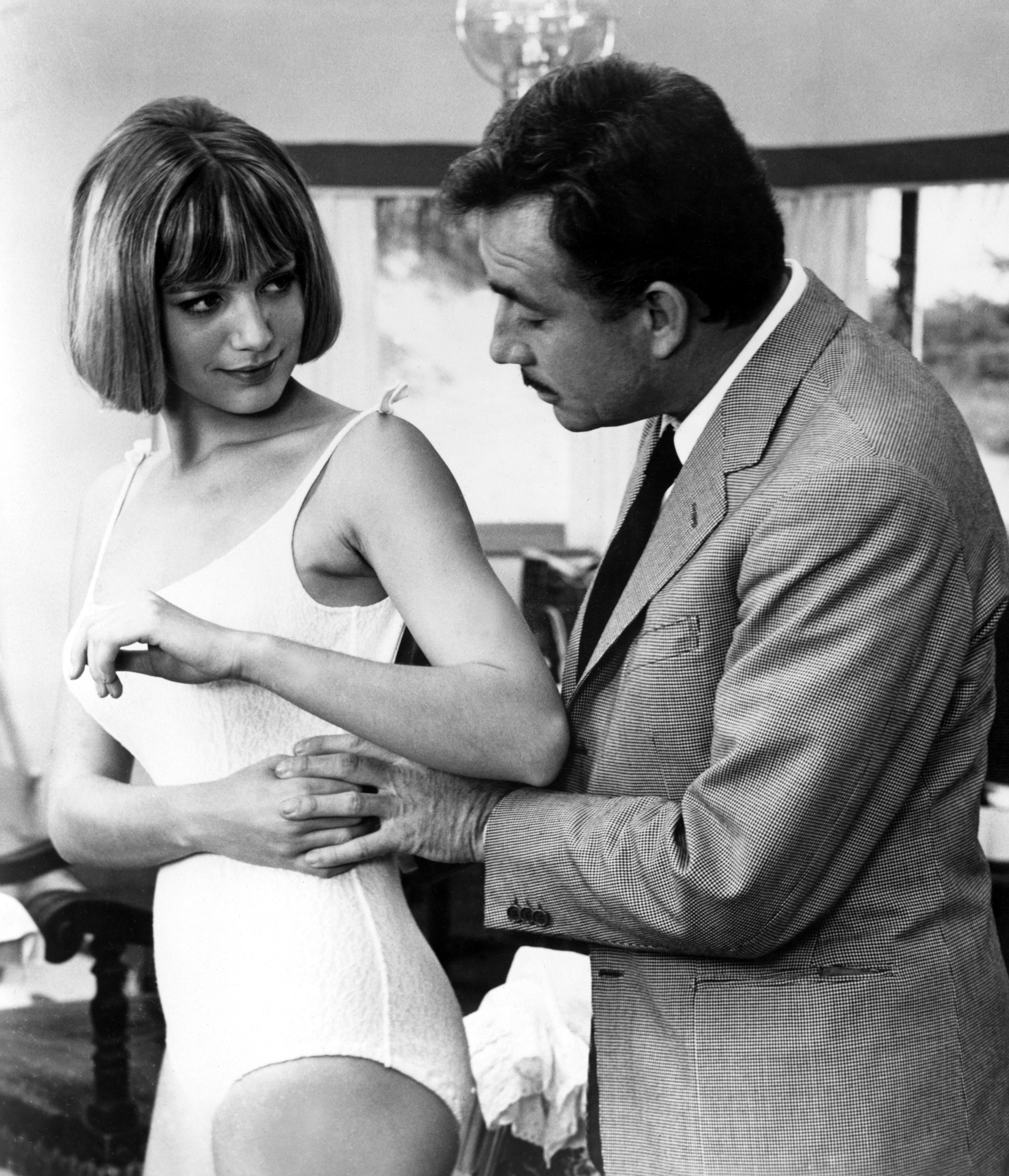 La voglia matta, 1962. Tognazzi con Catherine Spaak. 1962