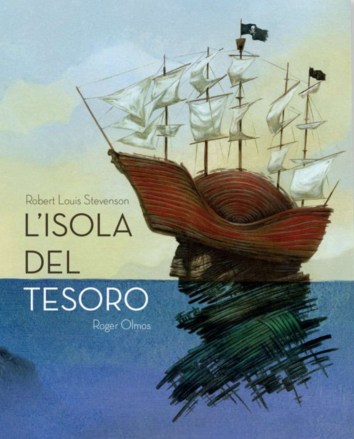 "L'isola del tesoro" di Robert Louis Stevenson illustrato da Roger Olmos (Logos)
