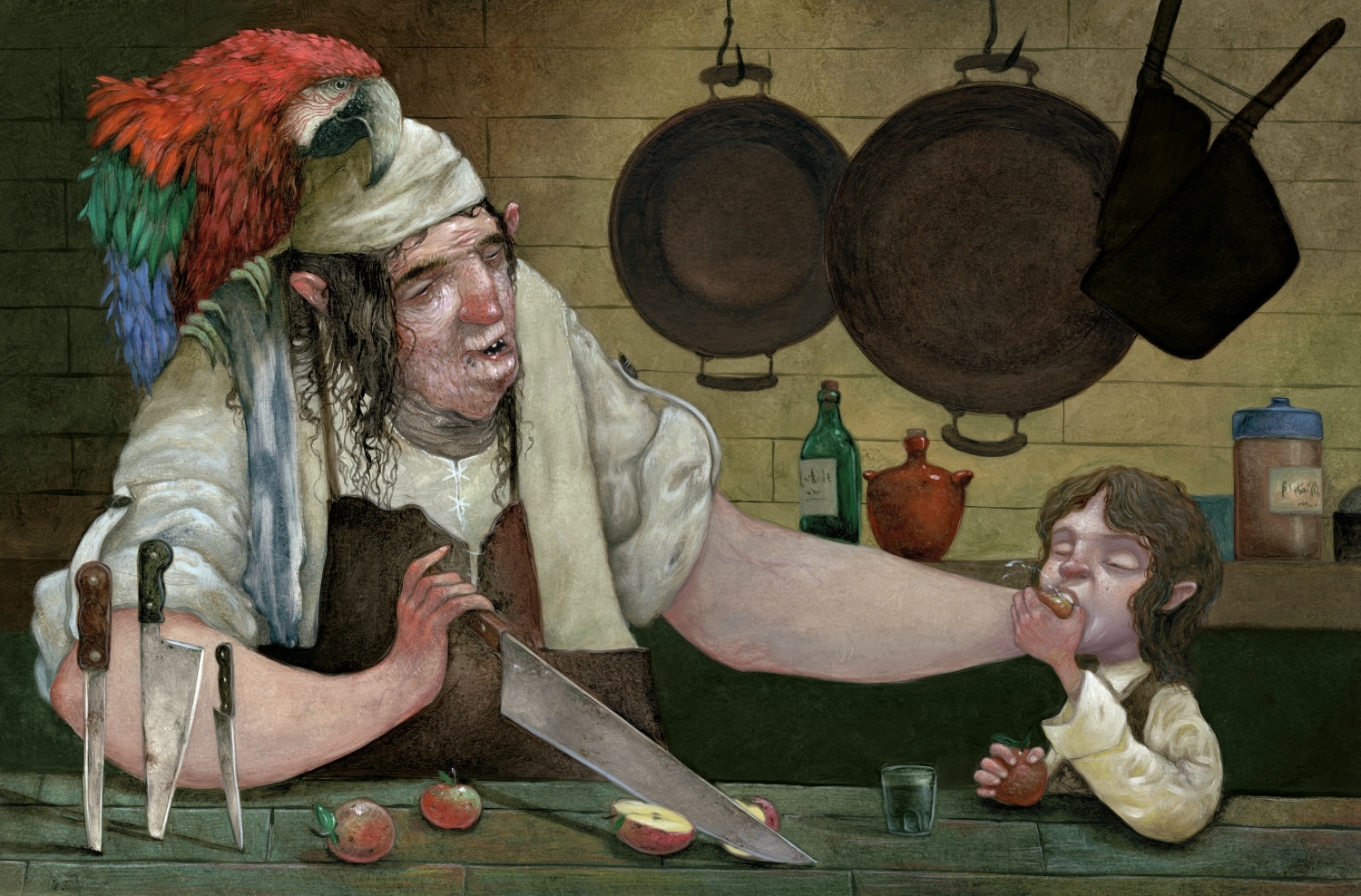 "L'isola del tesoro" di Robert Louis Stevenson illustrato da Roger Olmos (Logos)